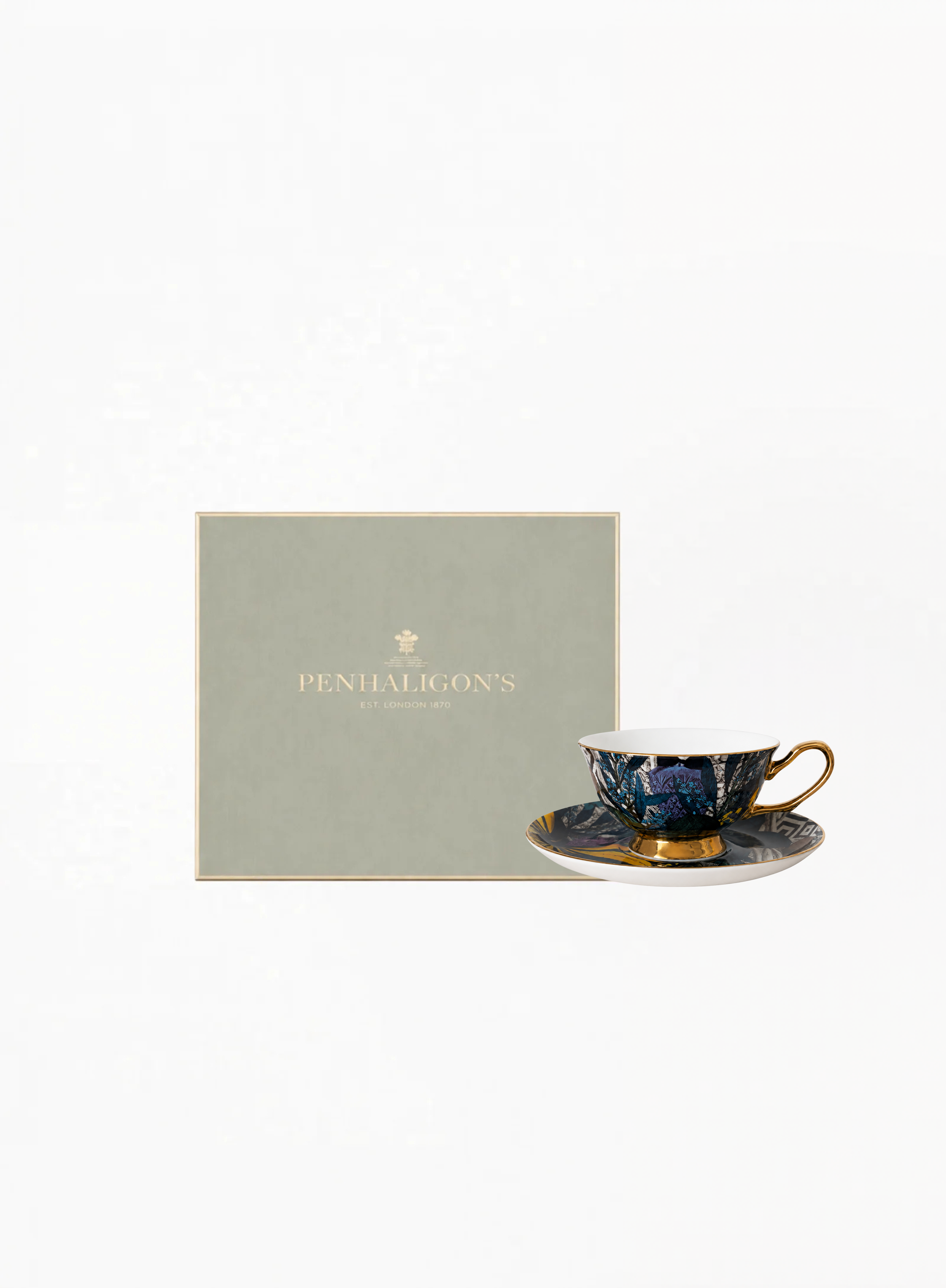 PENHALIGON'S Tea Cup Set with Spoon Limited Edition Box