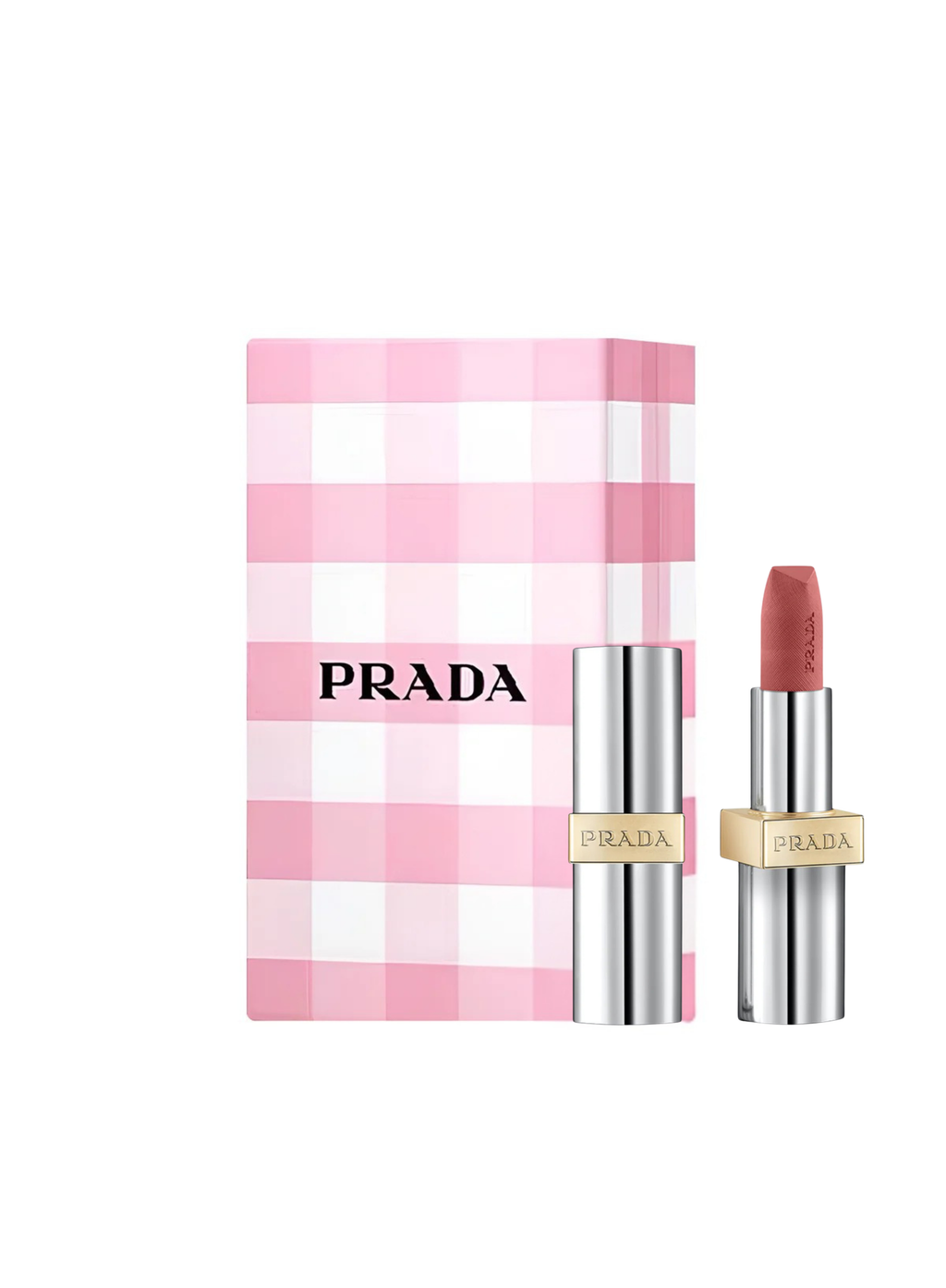 Prada Monochrome Lipstick B02 – Limited Edition Box