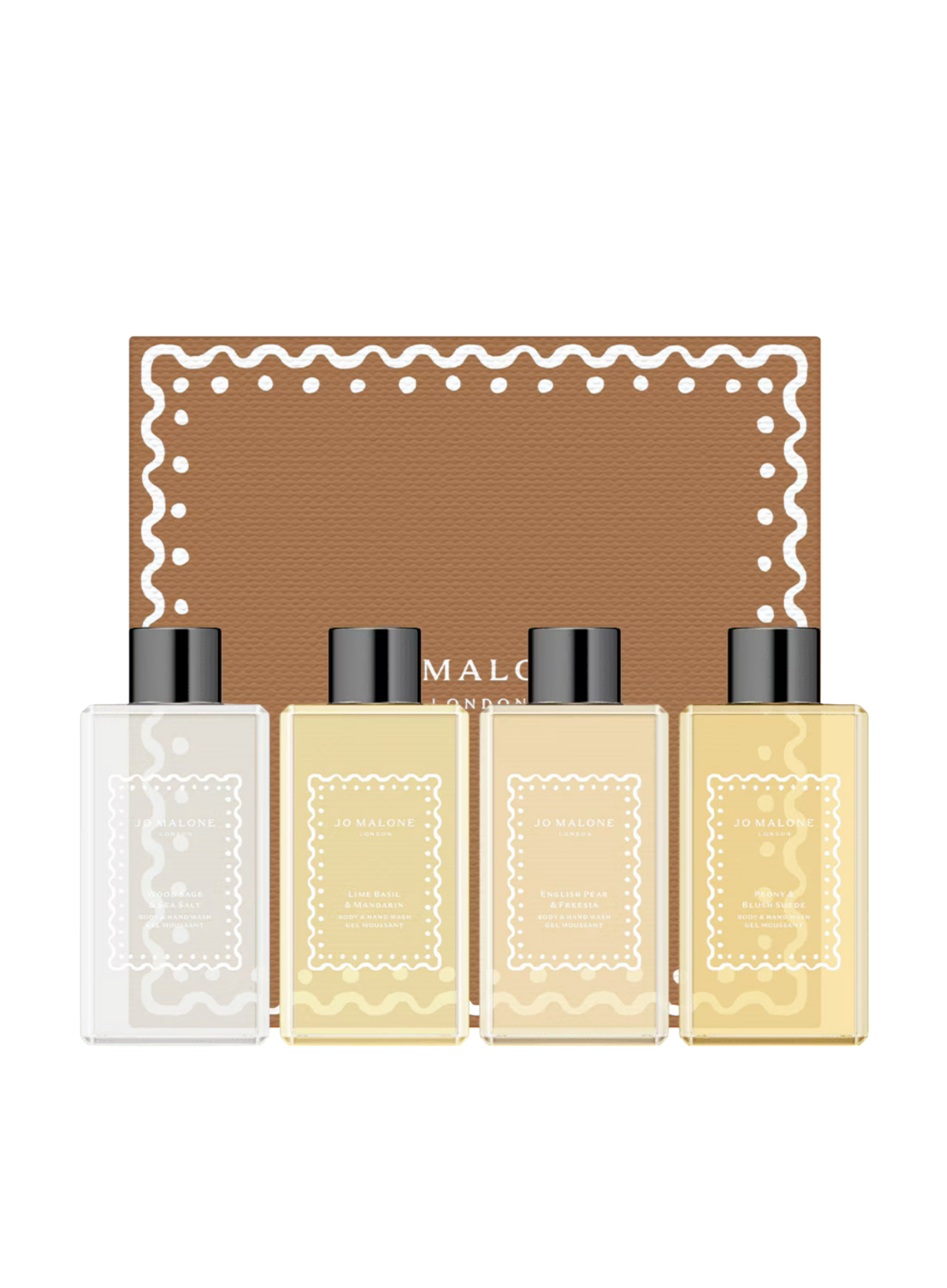 ჯო მელოუნის ლიმიტირებული გამოშვების სასაჩუქრე ნაკრები ტანისა და ხელის საპონი კოლექცია