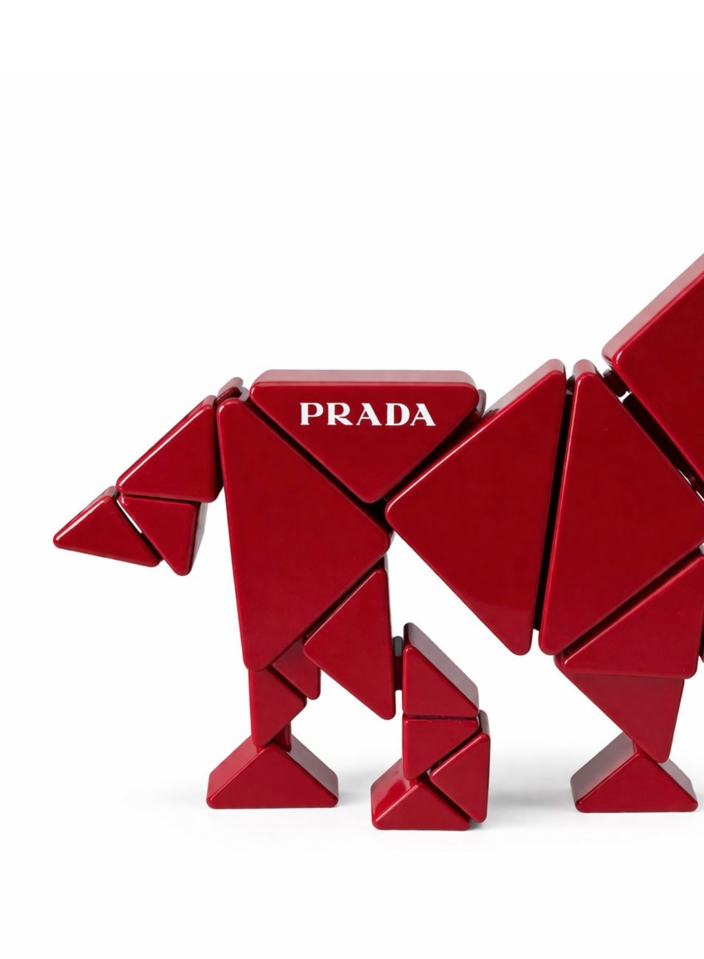 PRADA-ს Modular Magnetic Art Sculpture ლიმიტირებული დეკორატიული ობიექტი