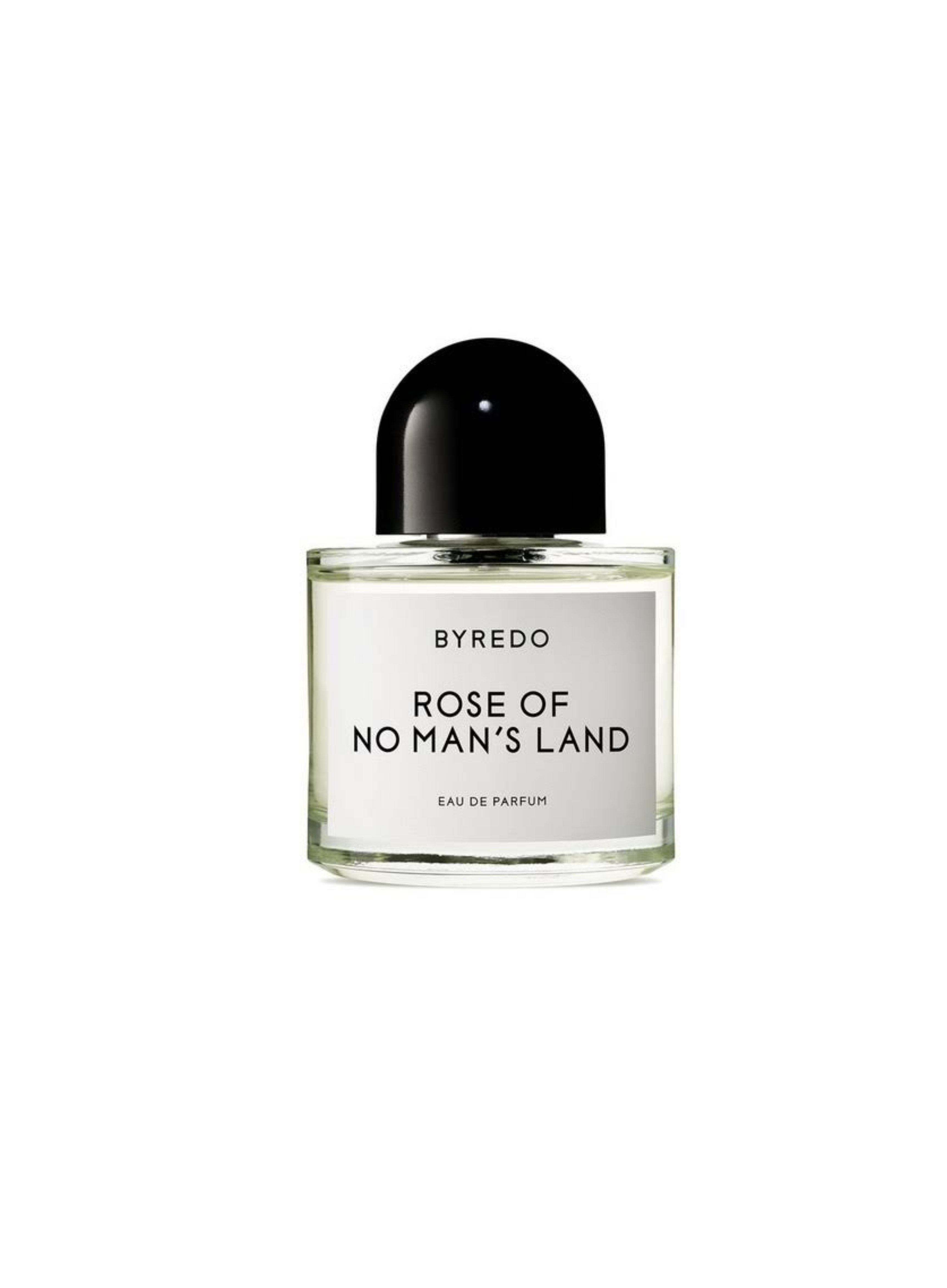 Byredo Rose of No Man's Land eau de parfum bottle on a white background, original byredo tbilisi, georgia