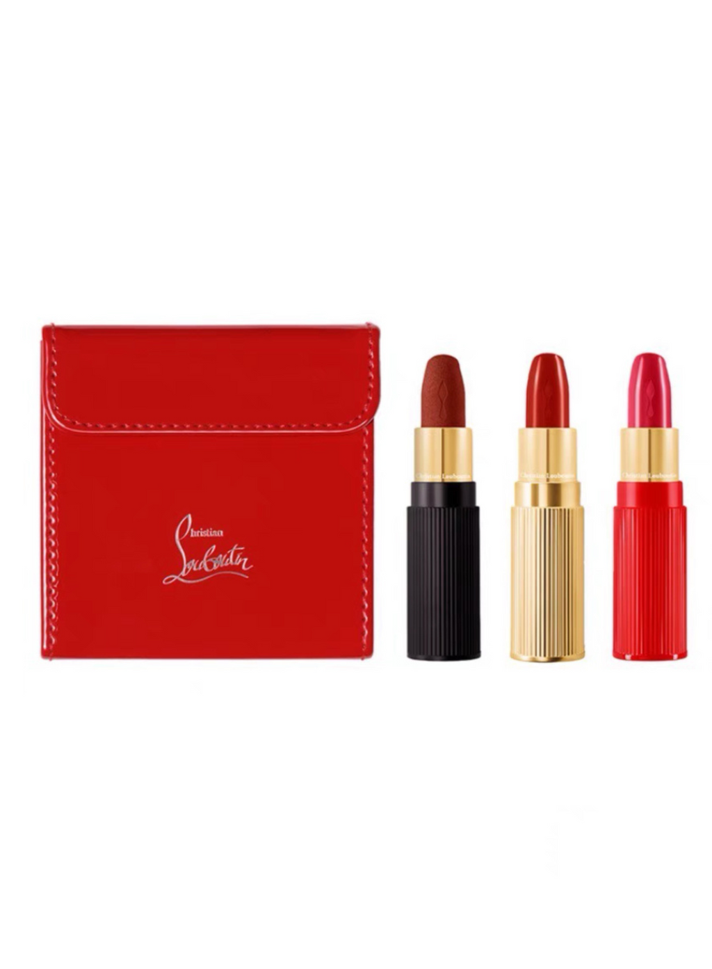 Christian Louboutin Set Son On The Go Trio Red Show 002G / Red
Dramadouce 005M / Bobo Blush 385
