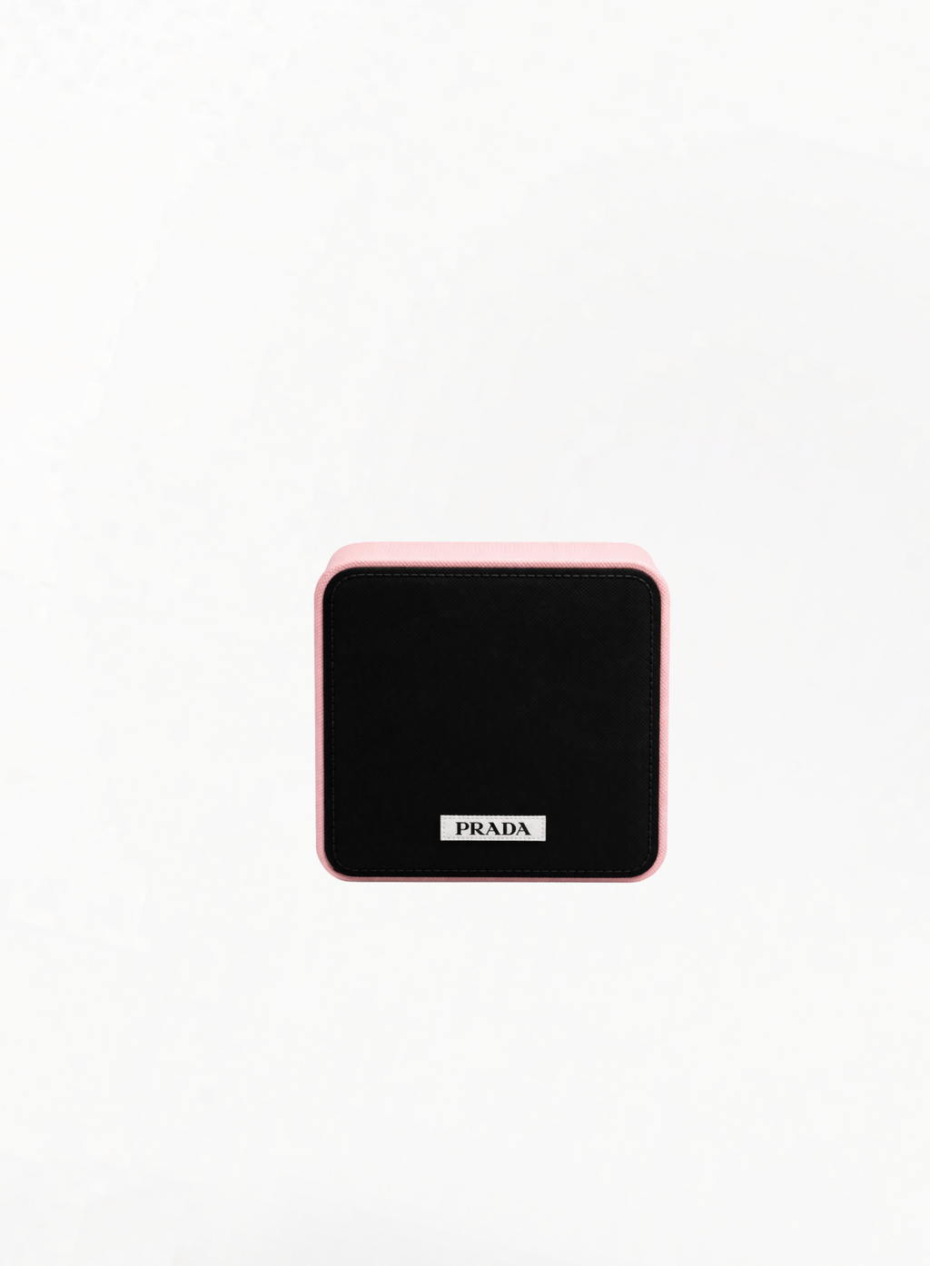 PRADA Ultra Rare Cosmetic Bag Black And Pink 15x16cm