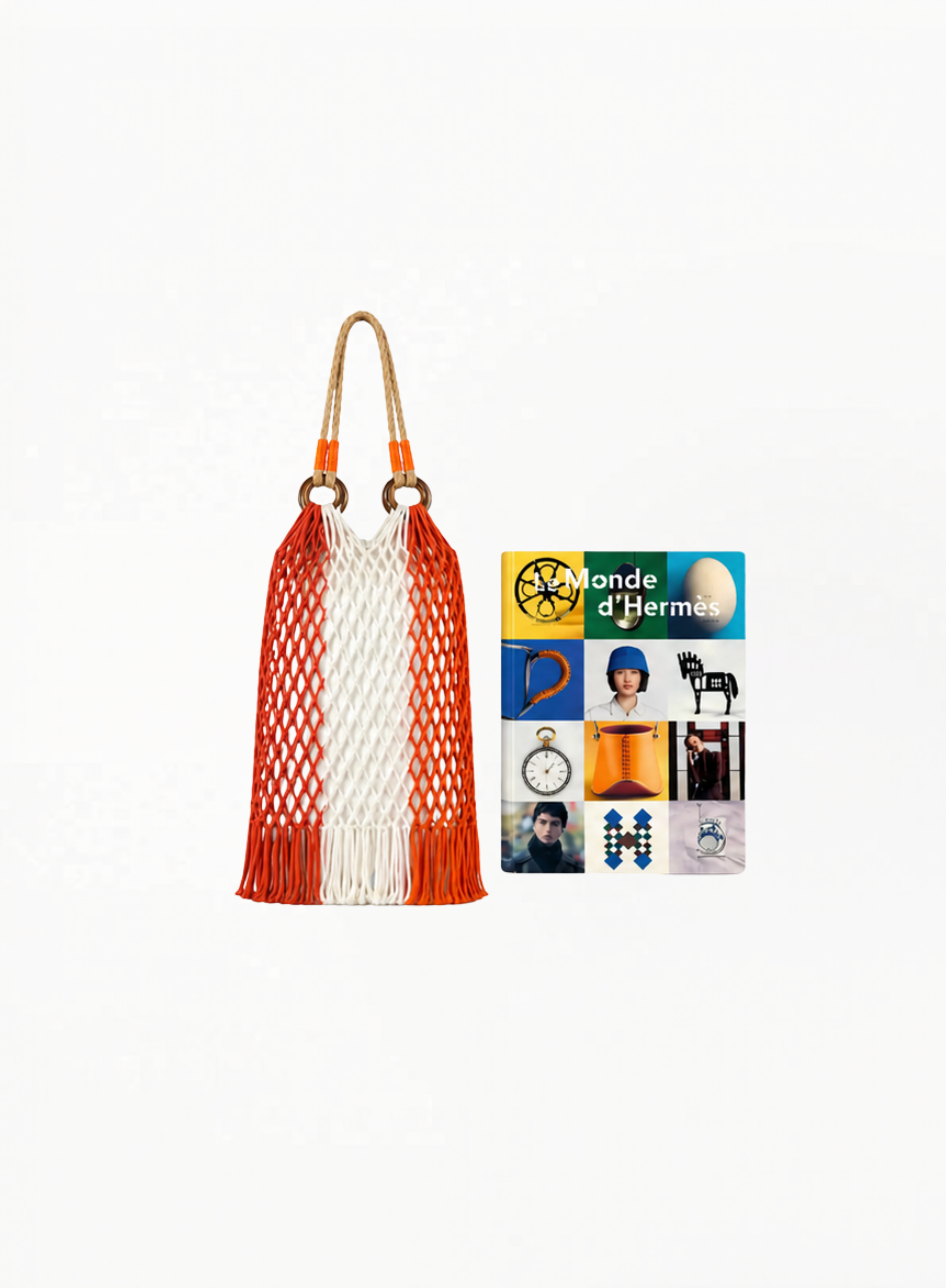 Hermès ლიმიტირებული ჩანთა შანხაიდან Le Monde d’Hermès ჟურნალით – კოლექციური ვერსია