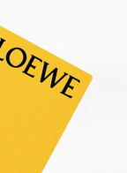 LOEWE ლიმიტირებული ყვითელი რვეული 21×15სმ
