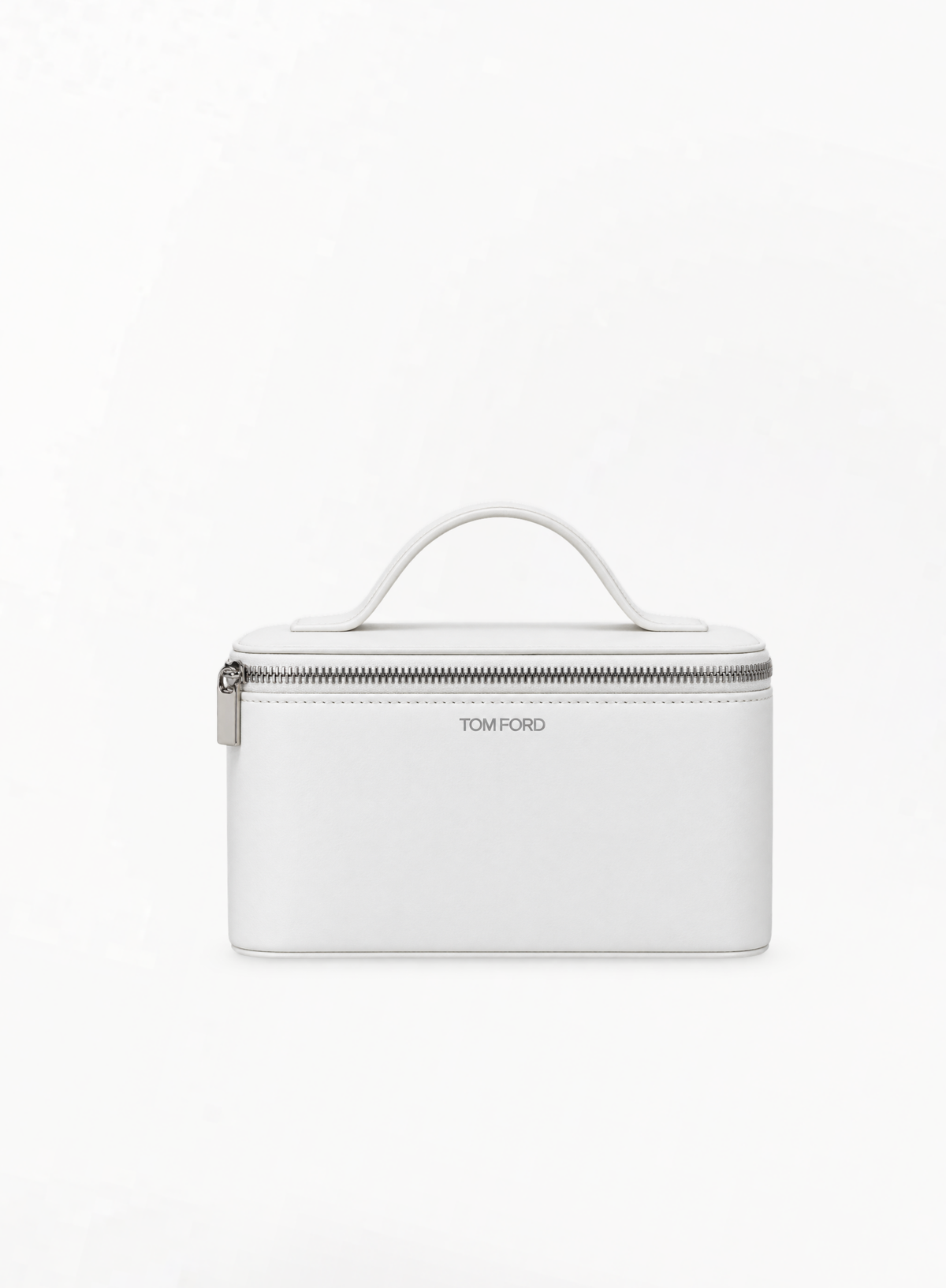 TOM FORD Signature White Cosmetic Bag 18x7x12cm