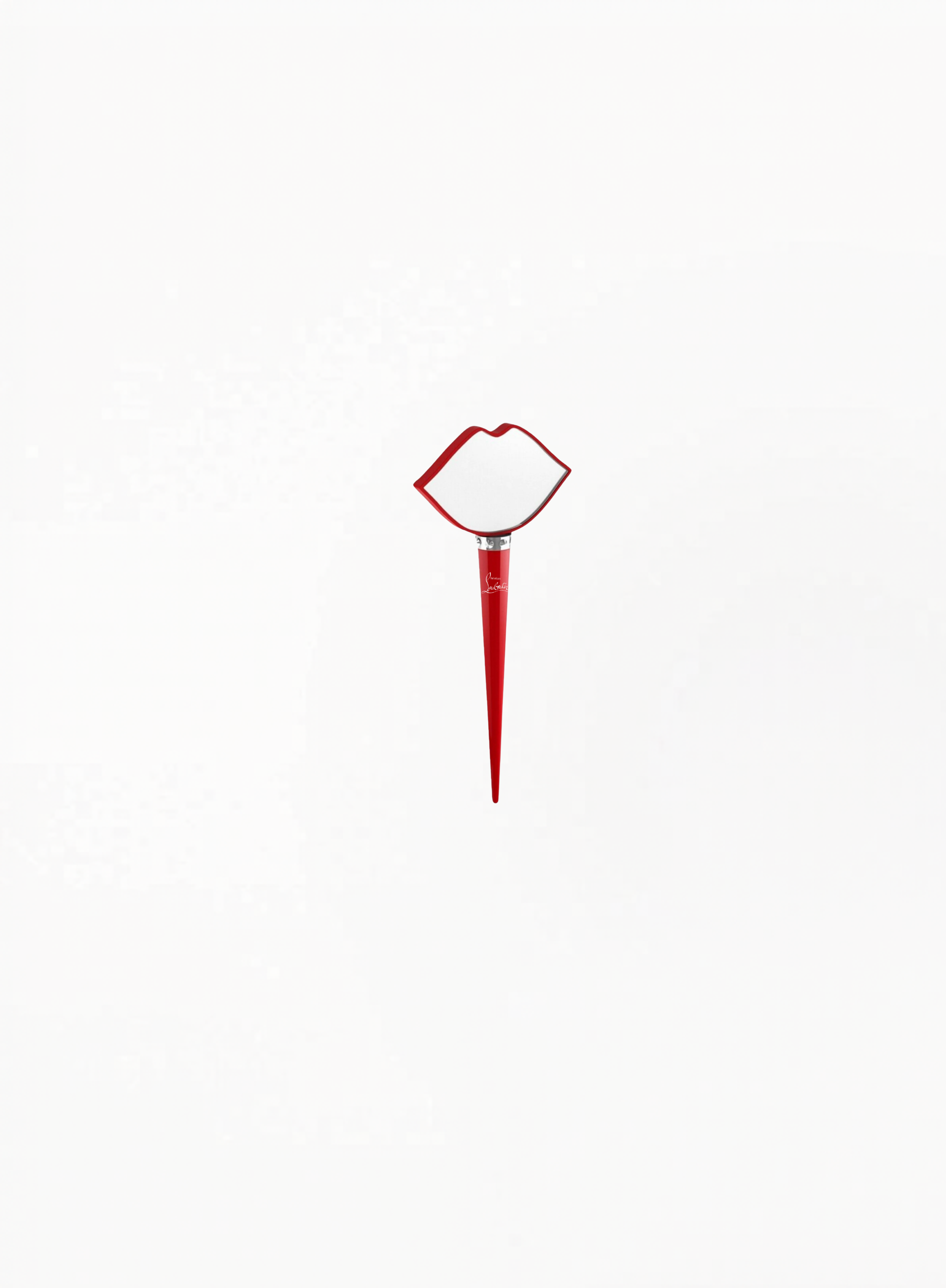 CHRISTIAN LOUBOUTIN Red Lip Shape Mirror