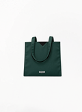 PRADA Beauty ჩანთა – შავი და მწვანე 37.5 × 38 × 12 სმ