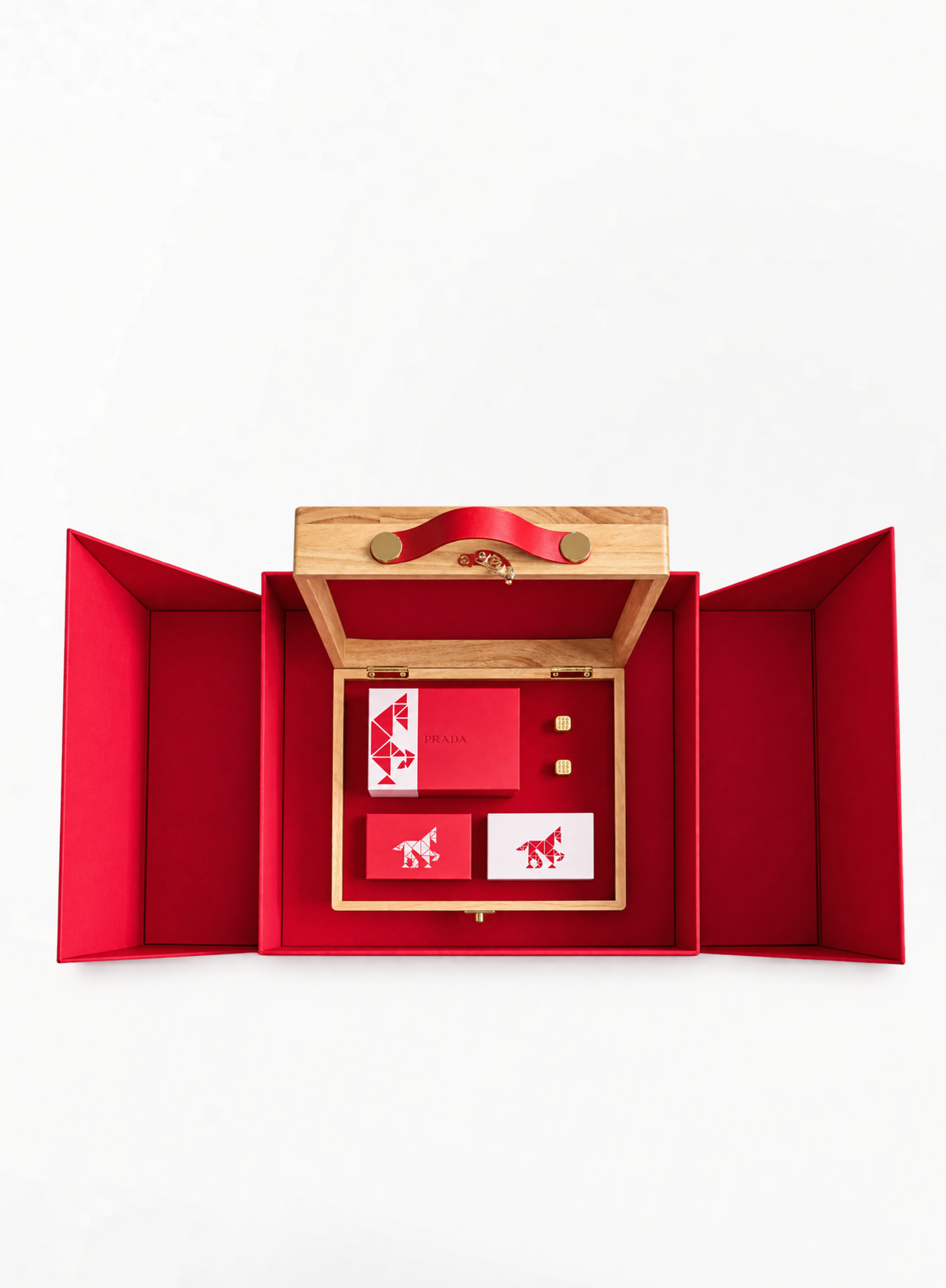 PRADA Wooden Starting Gate Game – ექსკლუზიური გამოცემა