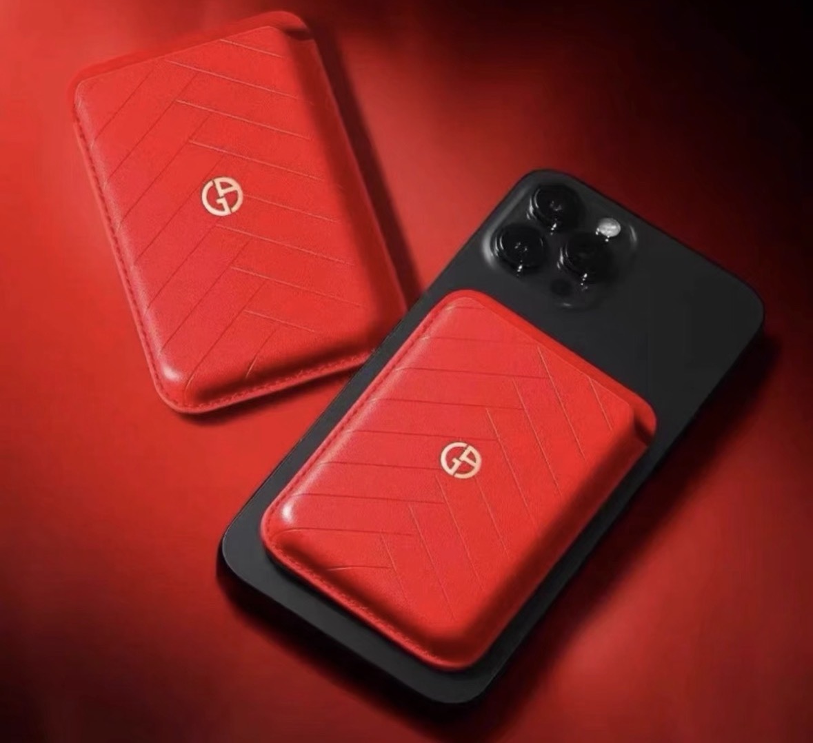 Armani Phone Magnetic Card Holder