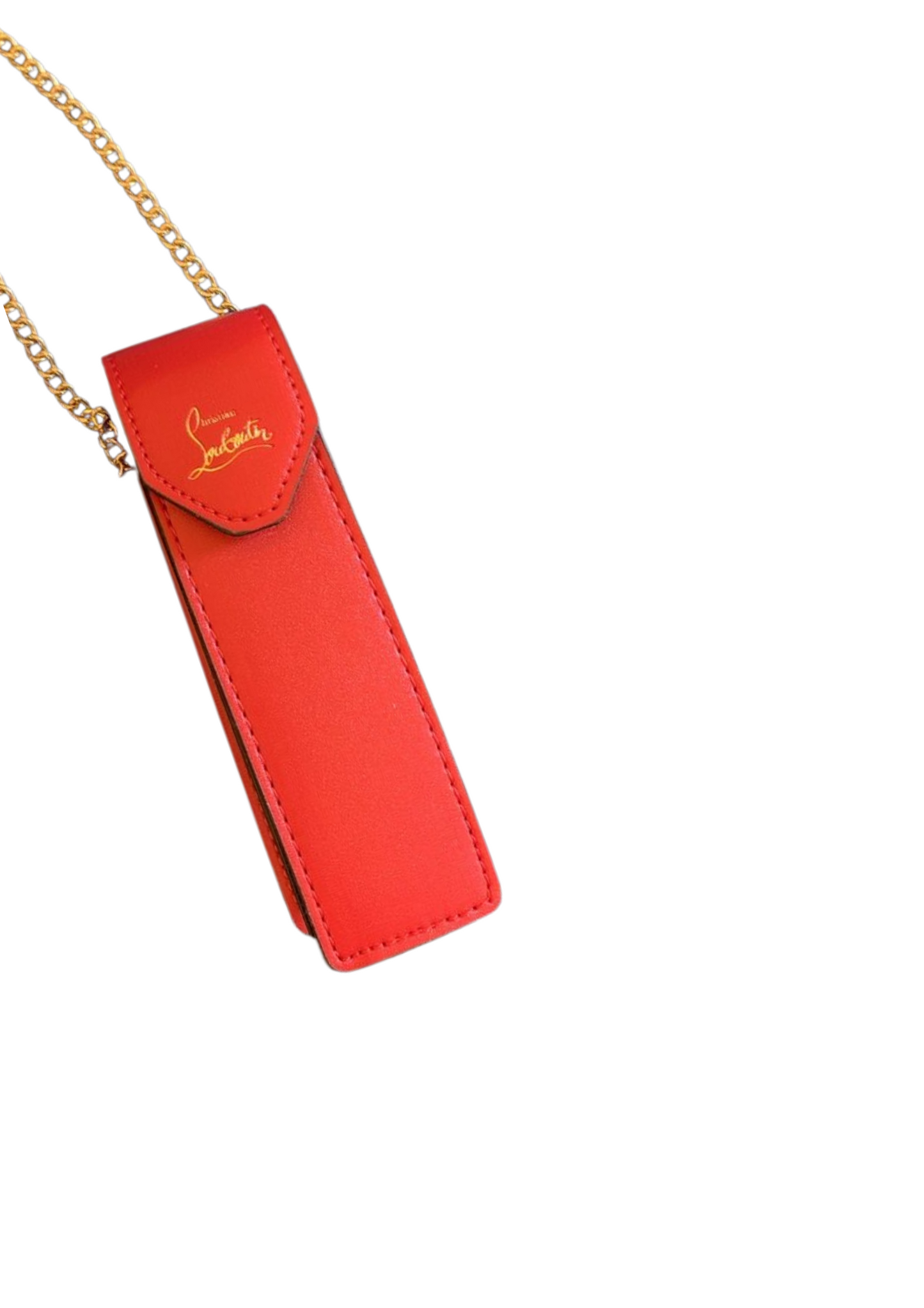 Christian Louboutin Lipstick Red Bag