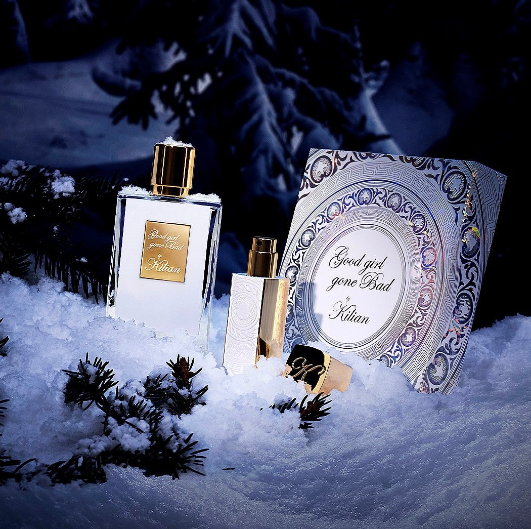 Kilian Good Girl Gone Bad ულტრა ლიმიტირებული The Icons სეტი 50მლ + 7.5მლ და თეთრი ქეისი
