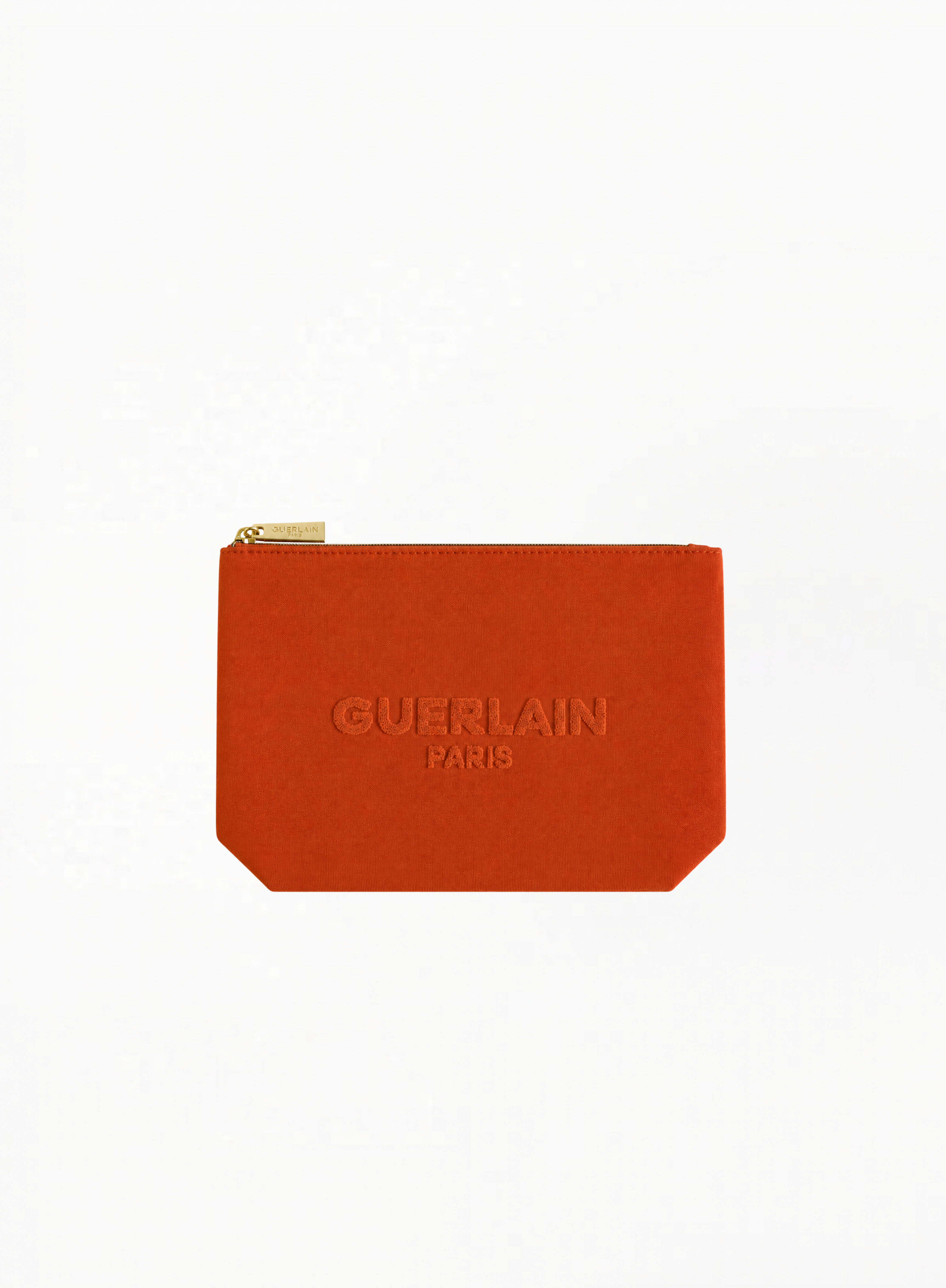 GUERLAIN Limited Edition Orange Cosmetics Bag