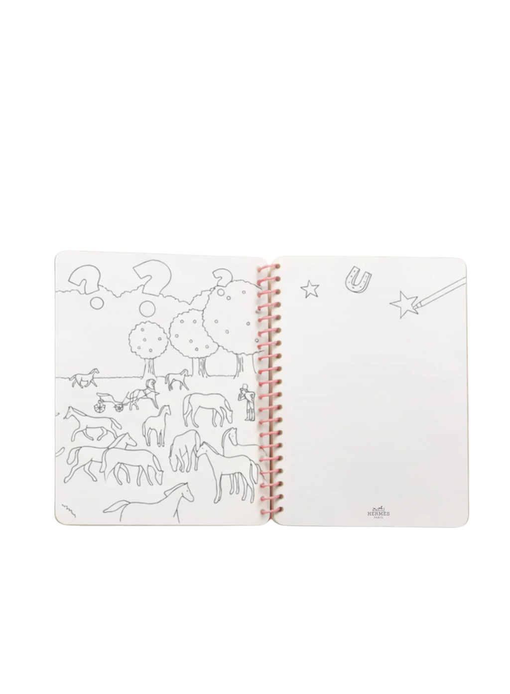 Hermès Le Monde d’Hermès Playful Notebook Ultra Limited Edition Pink