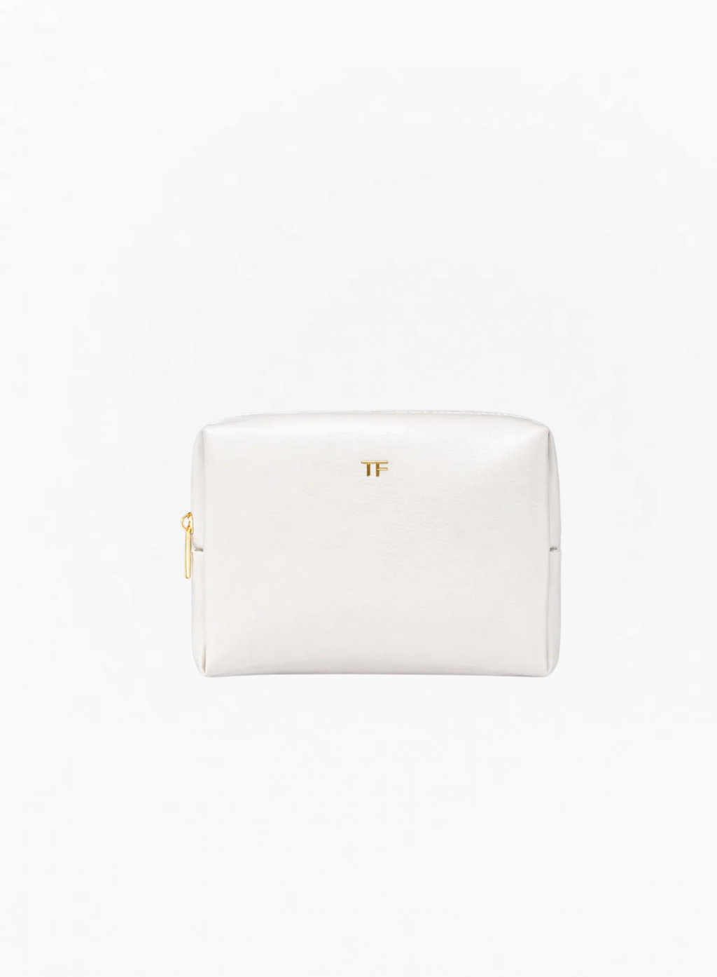 TOM FORD თეთრი კოსმეტიკური ჩანთა – ლიმიტირებული18×13.5×5სმ 