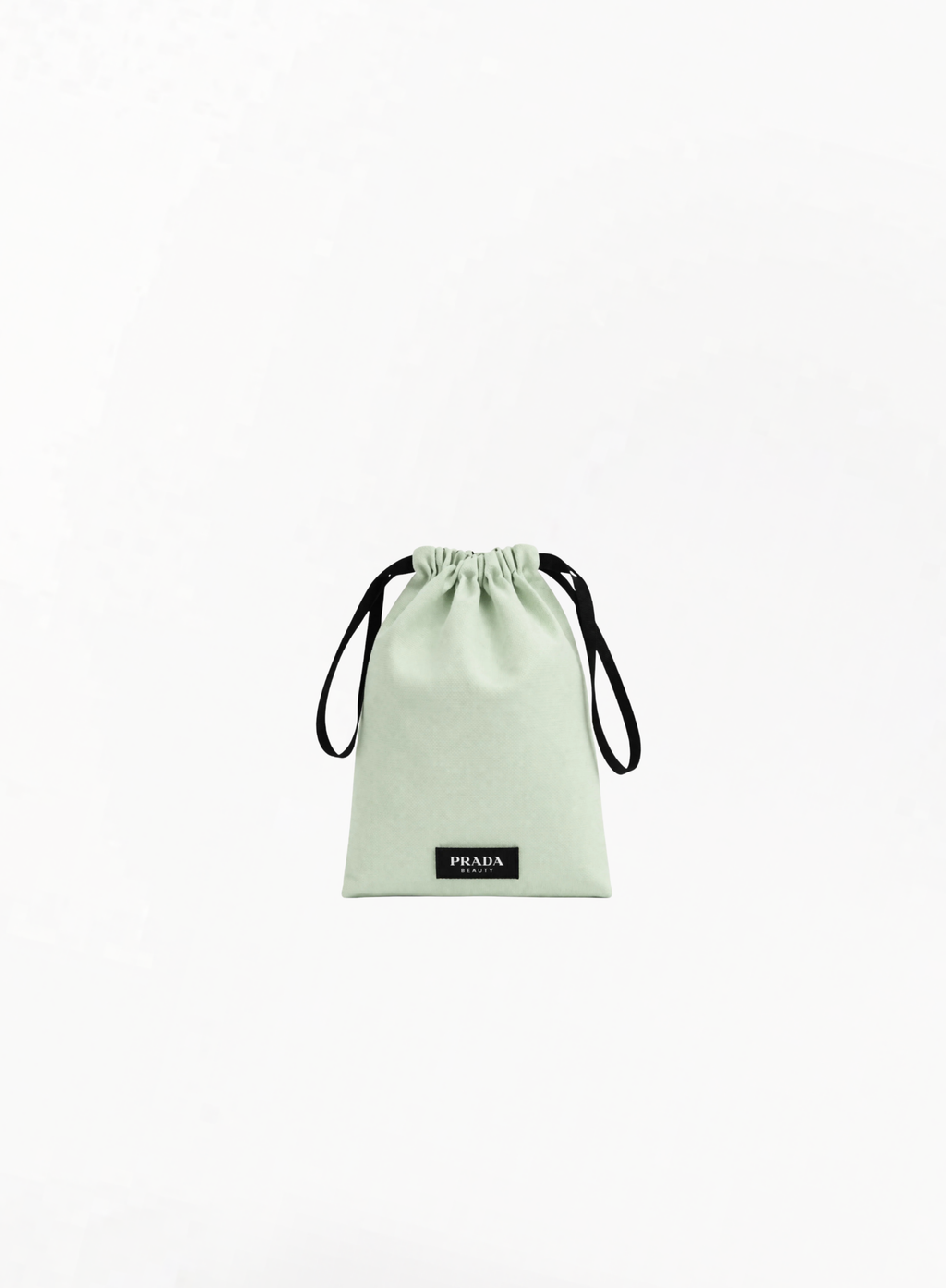 PRADA Beauty ნეონური მწვანე თასმიანი ჩანთა 17x22სმ