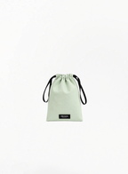 PRADA Beauty ნეონური მწვანე თასმიანი ჩანთა 17x22სმ