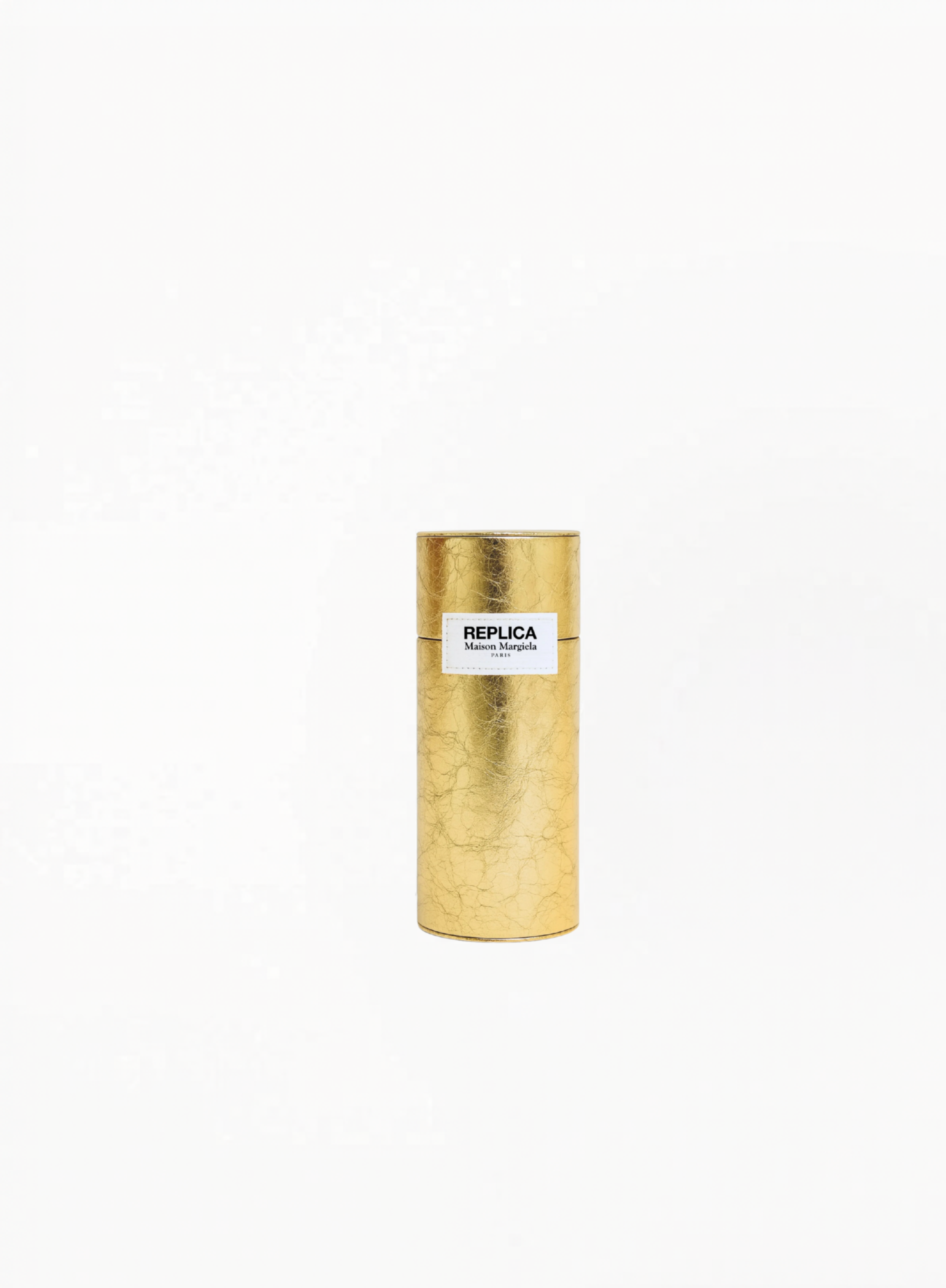 MAISON MARGIELA REPLICA შეზღუდული გამოშვების სუნამოს სამოგზაურო ქეისი ოქროსფერი