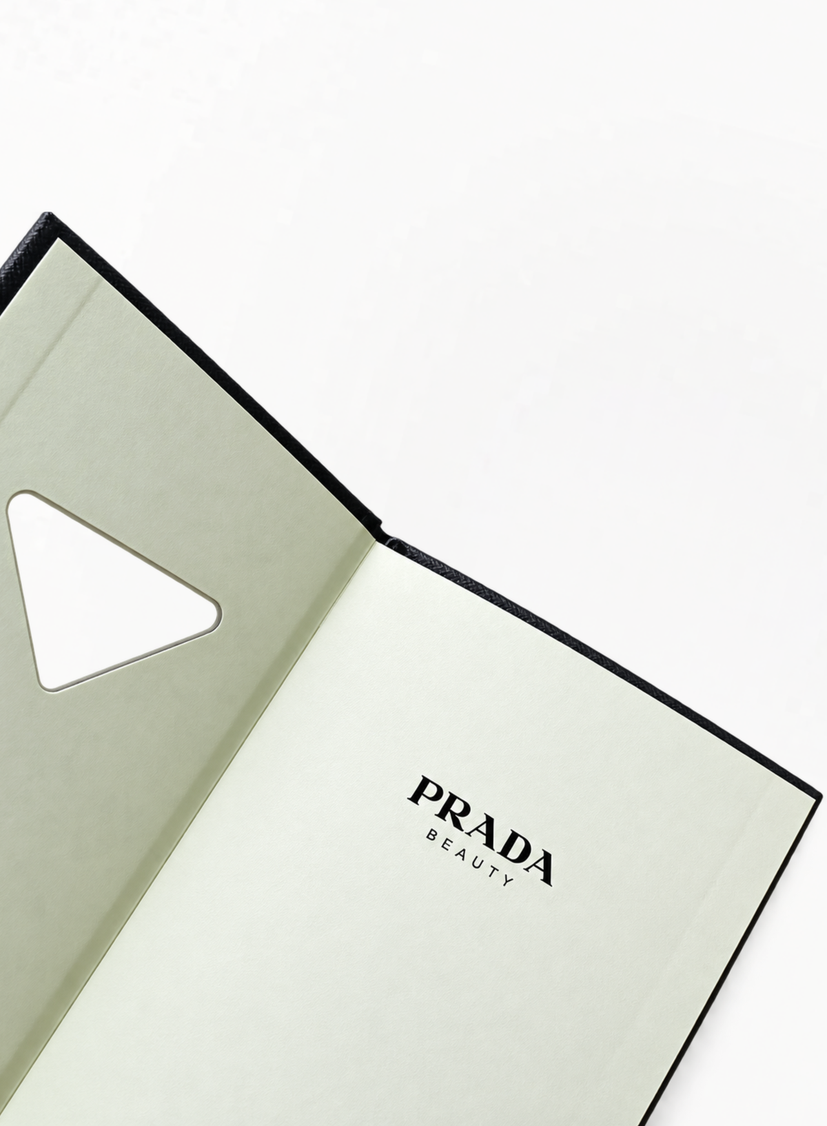 PRADA ლიმიტირებული გამოშვების შავი ბლოკნოტი