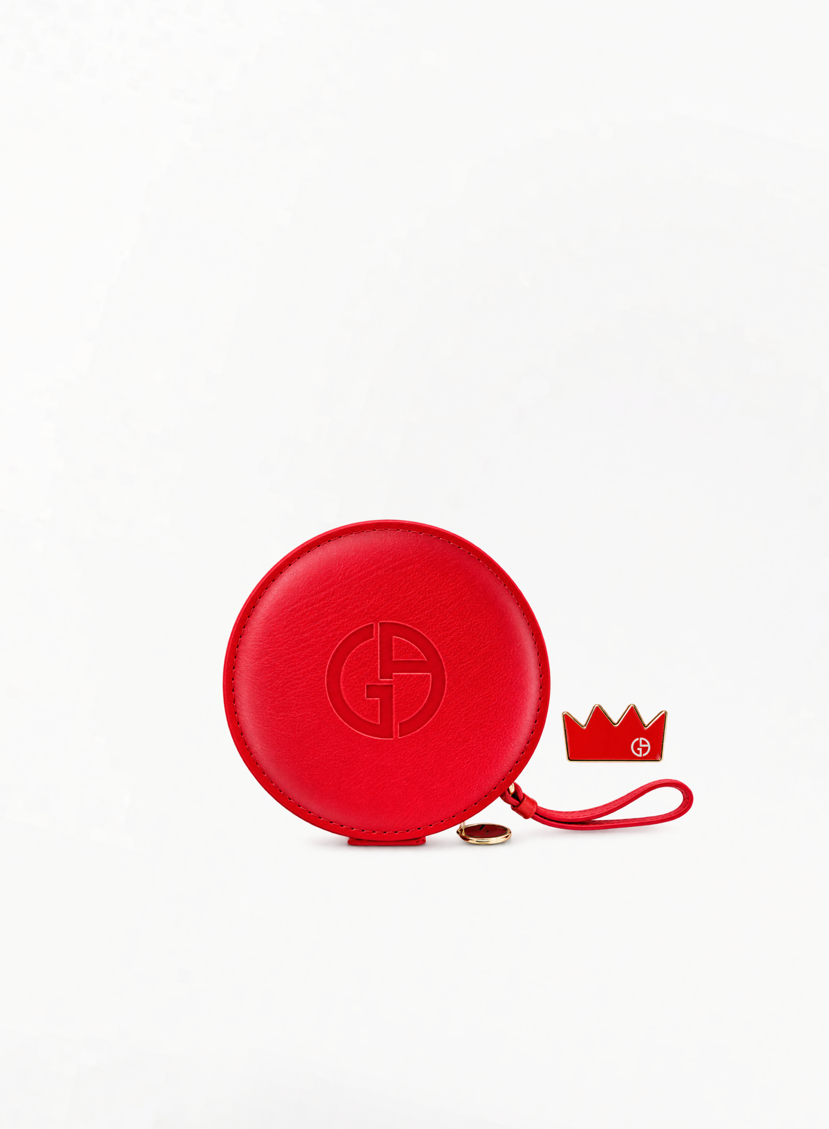 GIORGIO ARMANI ლიმიტირებული კლასიკური წითელი ჩანთა 9×9 სმ