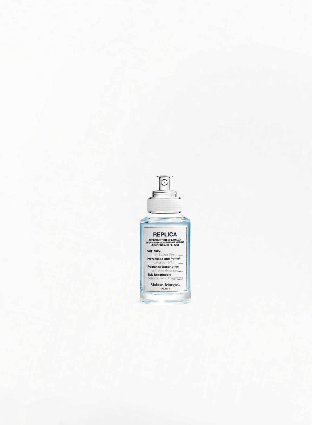 MAISON MARGIELA REPLICA Sailing Day Eau de Toilette 30მლ — იშვიათი ოქროსფერი ყუთით