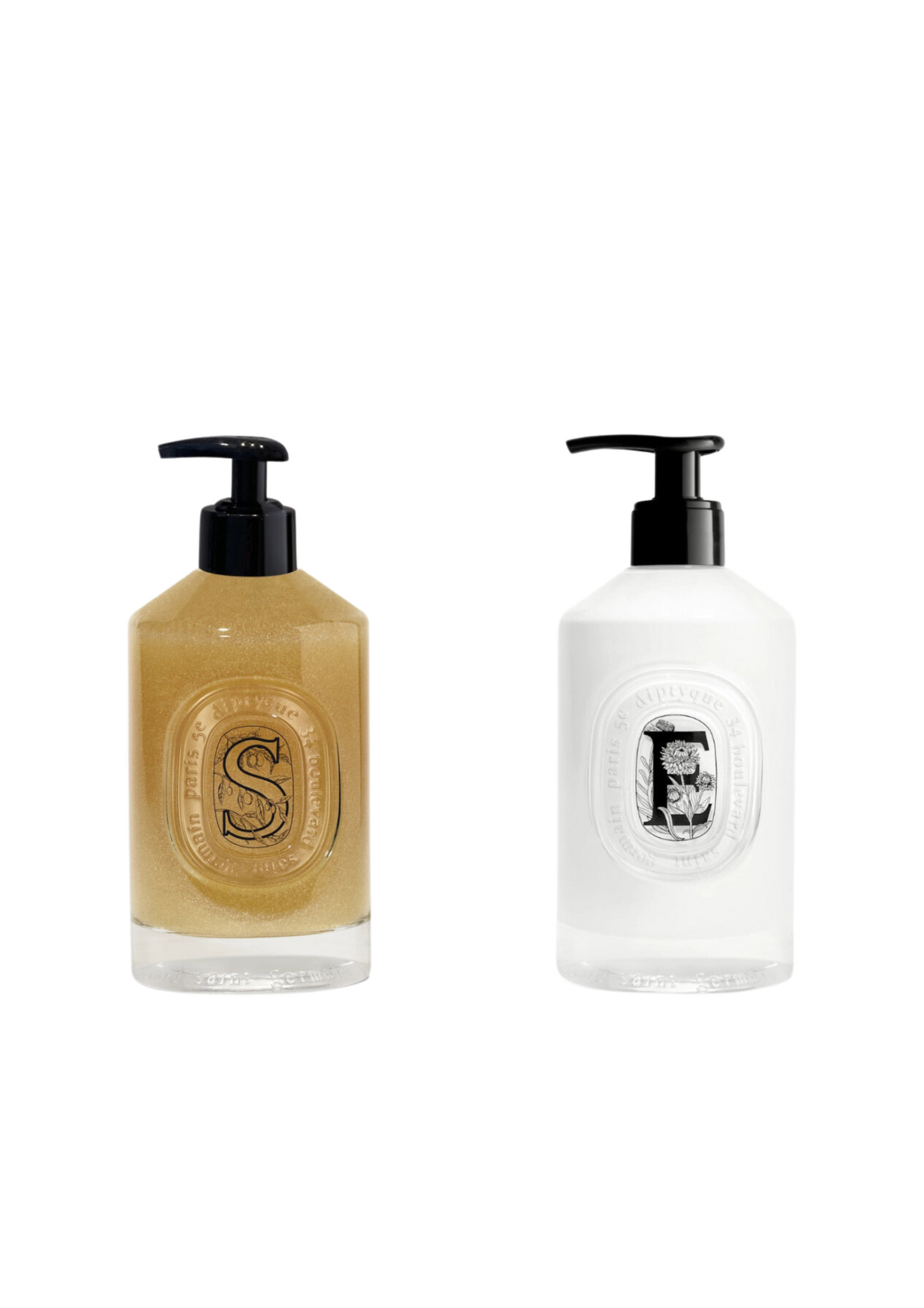 Diptyque SOLUTION LAVANTE EXFOLIANTE L'ART DU SOIN - Exfoliating Hand Wash 350ML - ÉMULSION VELOURS L'ART DU SOIN Velvet Hand Lotion 350ML