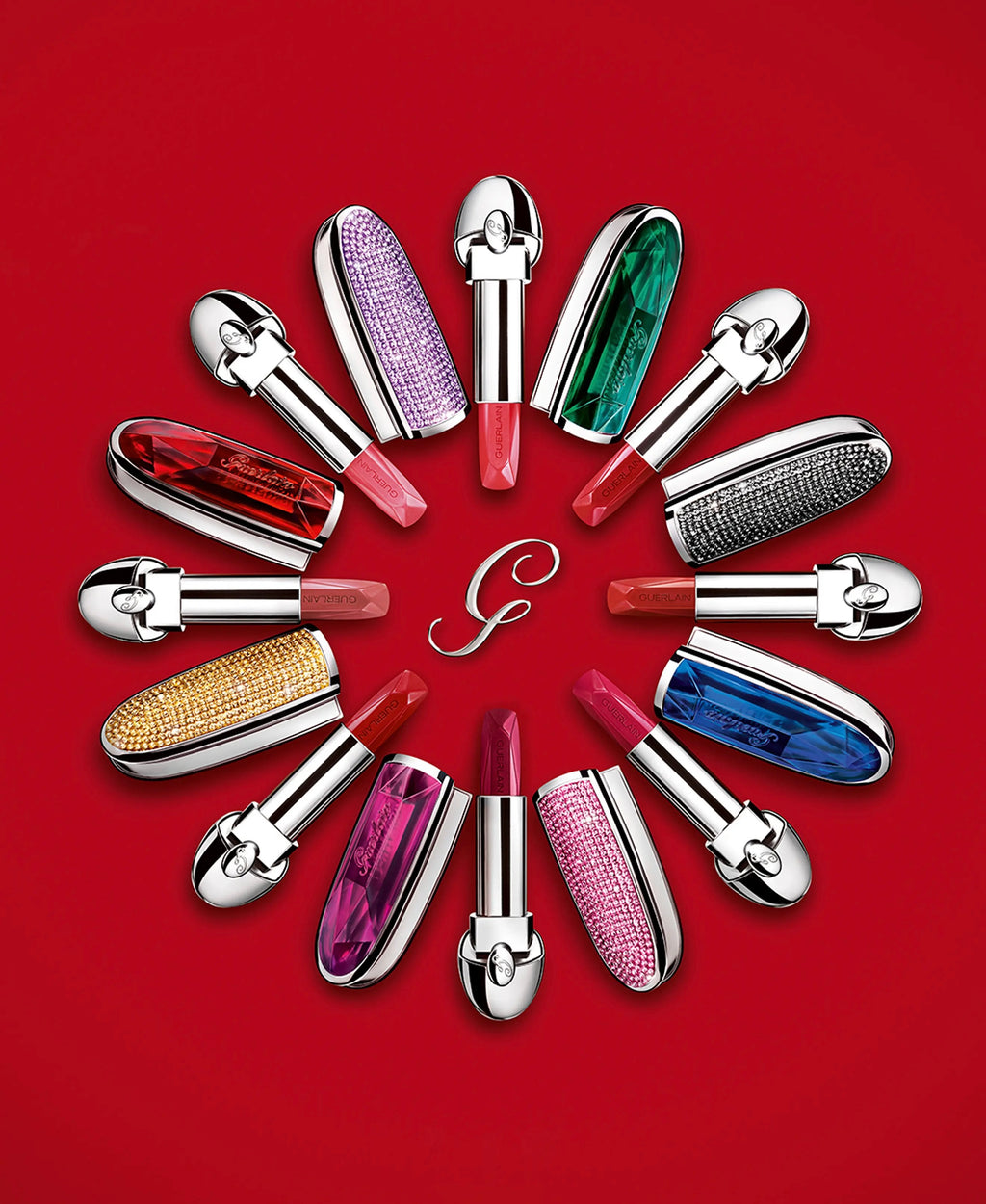 Guerlain Rouge G ტუჩსაცხის ქეისი Sapphire Desire