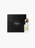Kilian Paris Sacred Wood Eau de Parfum 30ml crystal bottle with removable gold cap and black embossed luxury gift box
