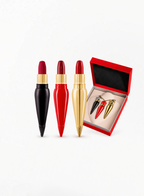 CHRISTIAN LOUBOUTIN Red Icons Lipstick Gift Set – 001M, 001 & 001G in Luxury Gift Box