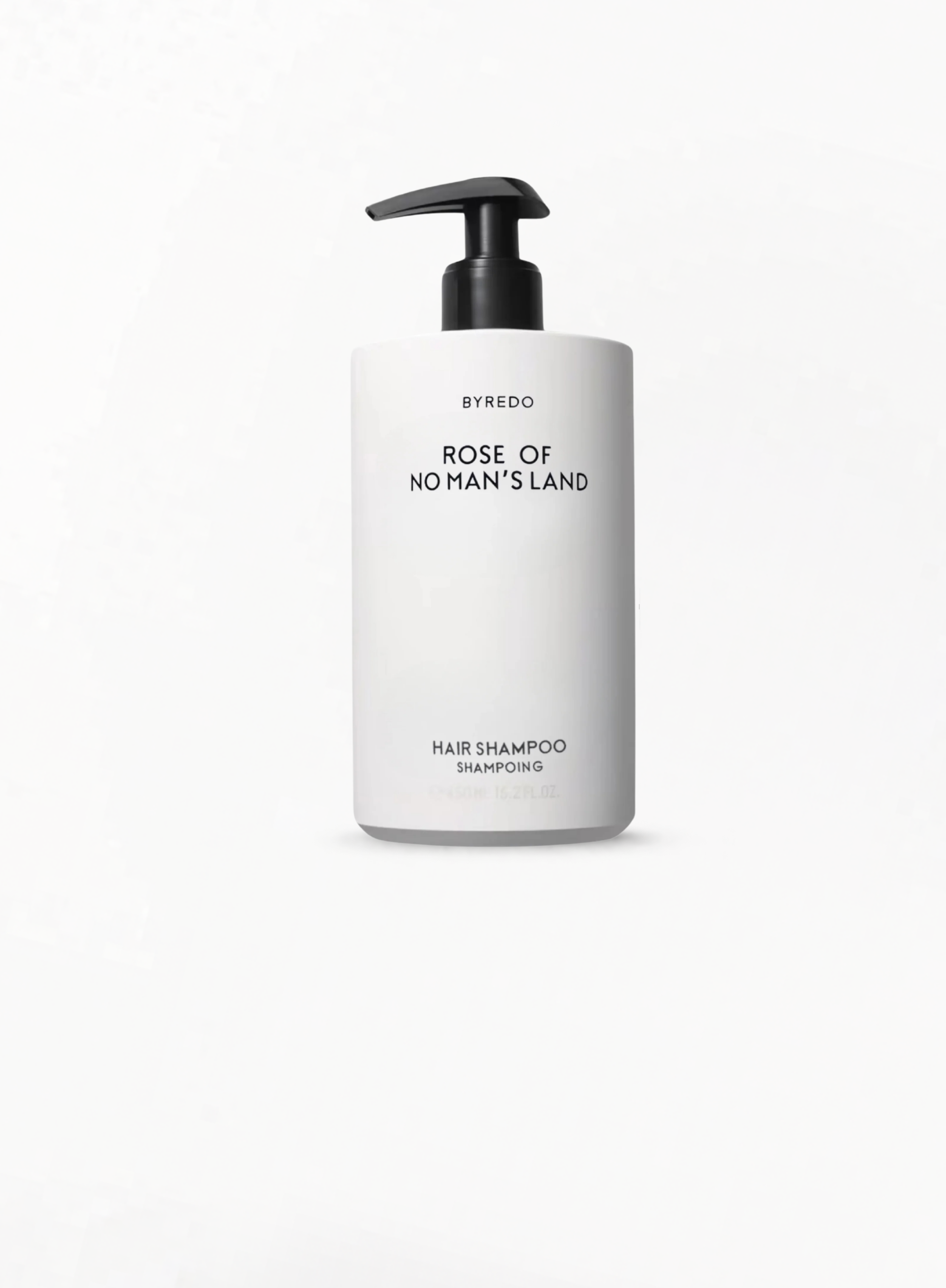 BYREDO Rose of No Man’s Land თმის შამპუნი 450მლ – სასტუმროს ვერსია (InterContinental Hotels)