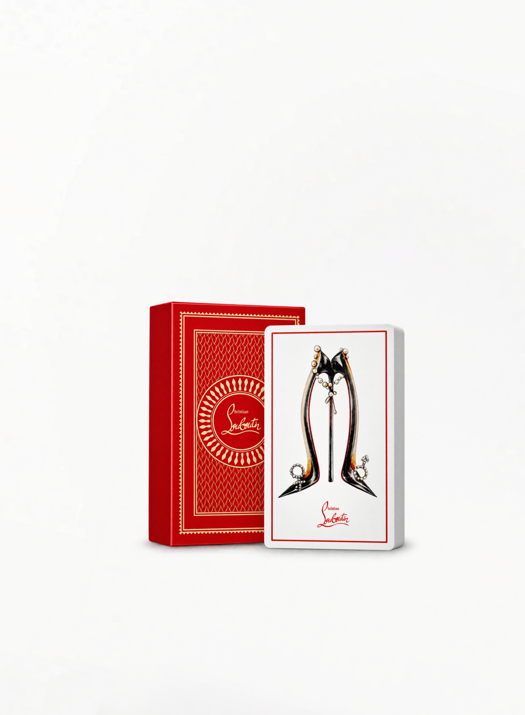 CHRISTIAN LOUBOUTIN სათამაშო ბანქო (კარტი)