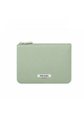 Prada Beauty Limited Edition Mint Green Pouch 21x16cm