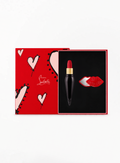 CHRISTIAN LOUBOUTIN სასაჩუქრე კომპლექტი - ტუჩსაცხი 005M და წითელი სარკე