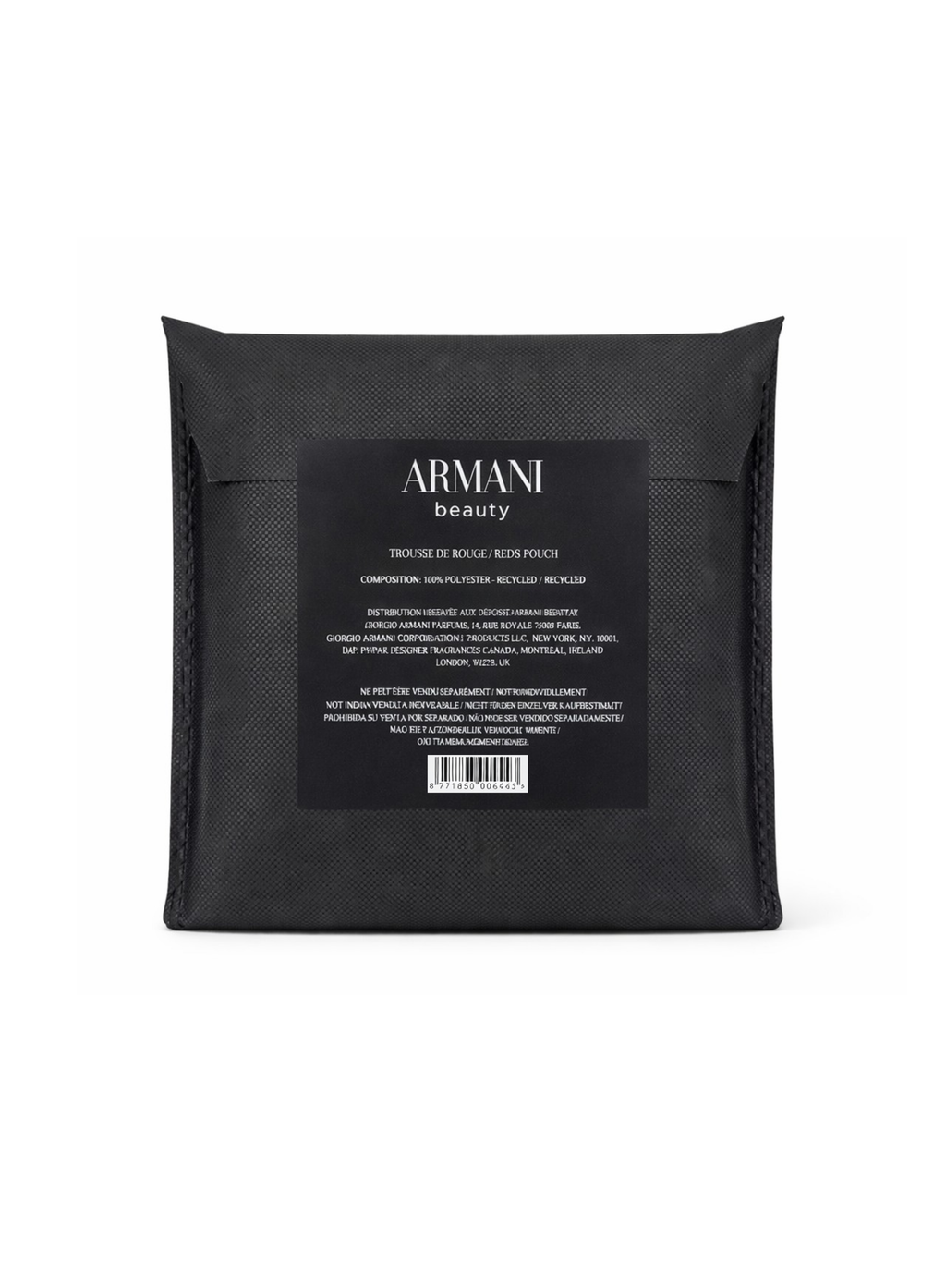 Armani-ის კოსმეტიკური ჩანთა – ლიმიტირებული გამოშვება - მუქი ლურჯი