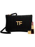 Tom Ford Black Cosmetics Bag And Lipstick N3 Mini