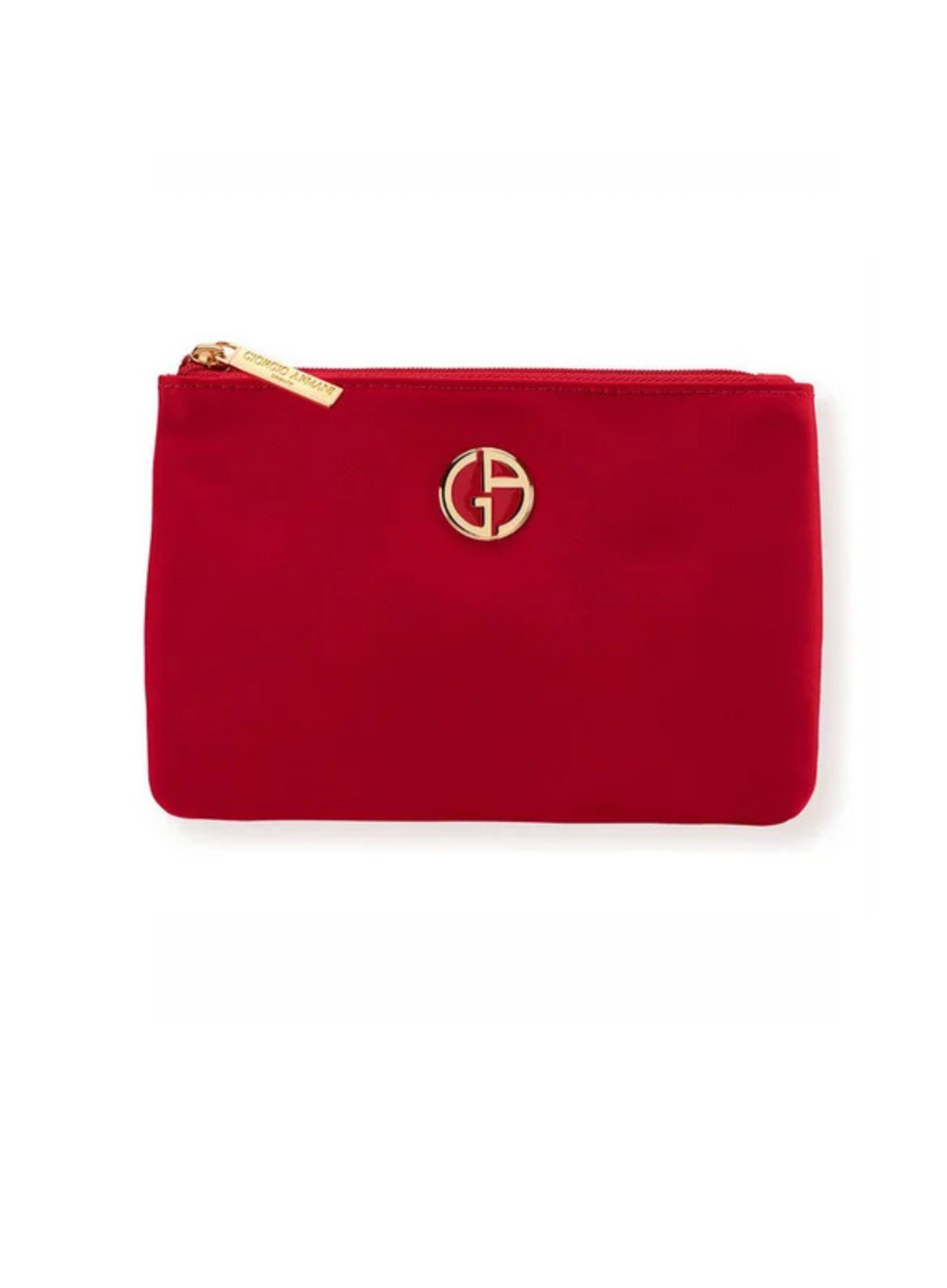 Giorgio Armani Satin Cosmetic Bag – Red Edition 15x11cm