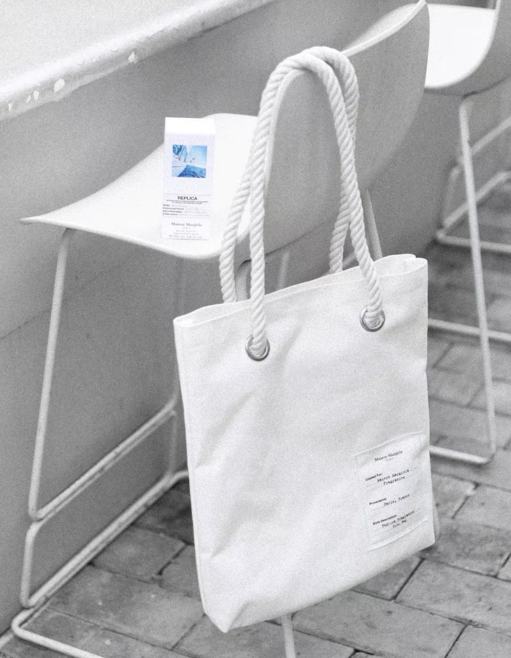 Maison Margiela Sailing Day Tote Bag 30x37x5cm– Limited 2025 Edition / Sailing Day Body Lotion 15ML