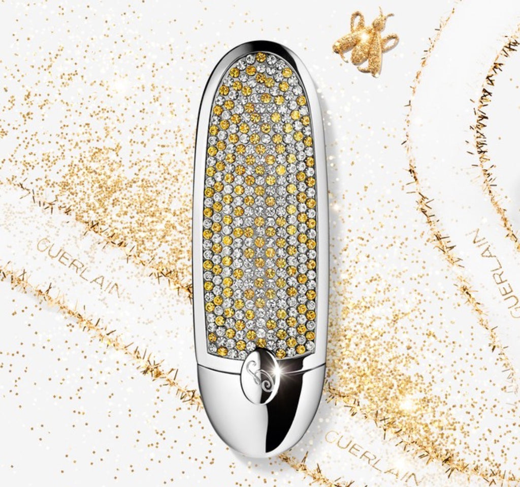 GUERLAIN Rouge G Lipstick Golden Diamond Case