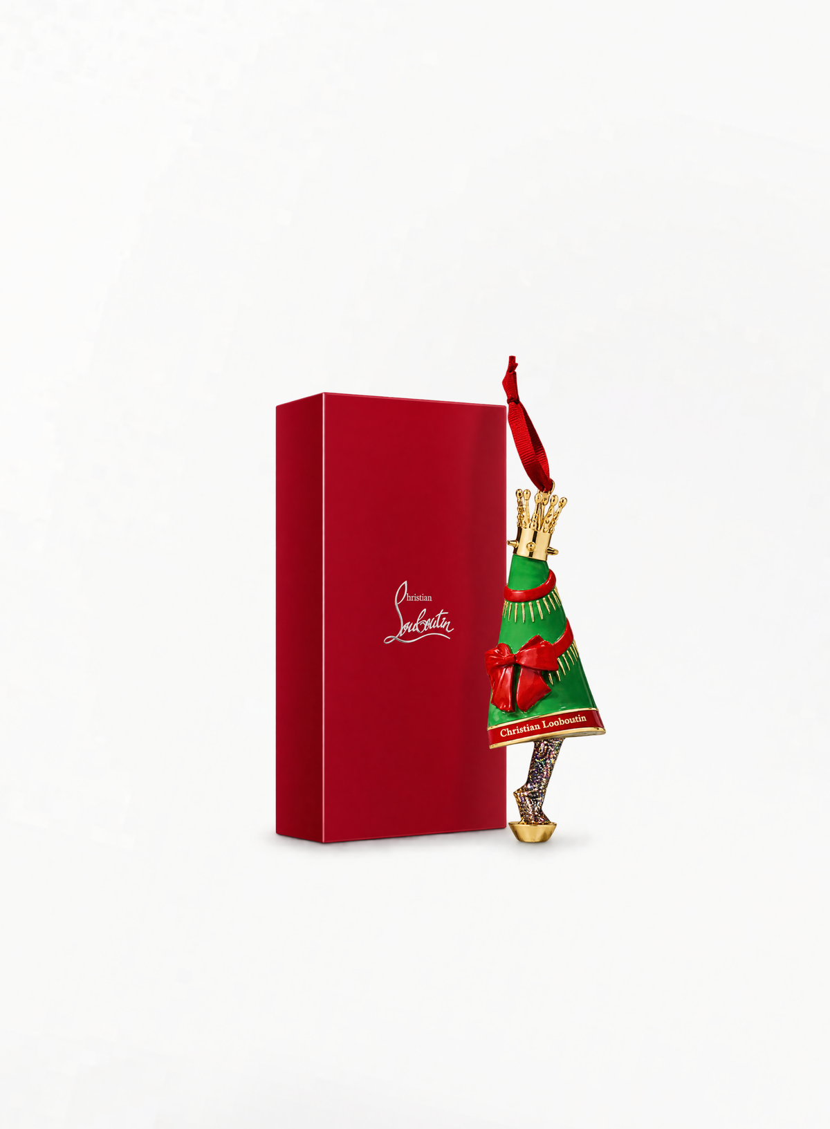 CHRISTIAN LOUBOUTIN Limited Edition საახალწლო ნაძვის ხის სათამაშო