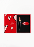 CHRISTIAN LOUBOUTIN Rouge Louboutin Velvet Matte Lipstick Milky Light 342M with Red Mirror