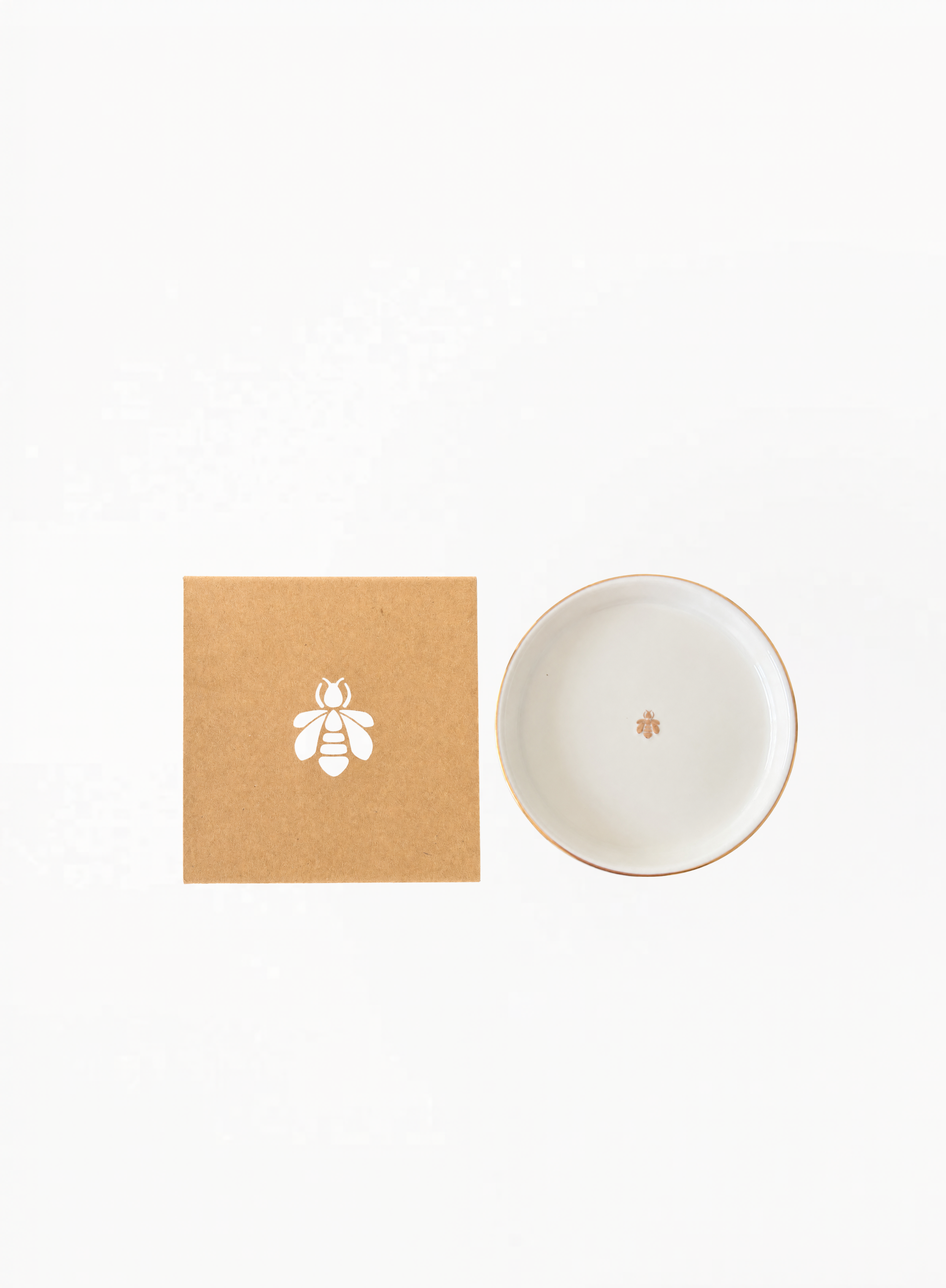 GUERLAIN Luxury Porcelain Tray with Signature Bee Detail