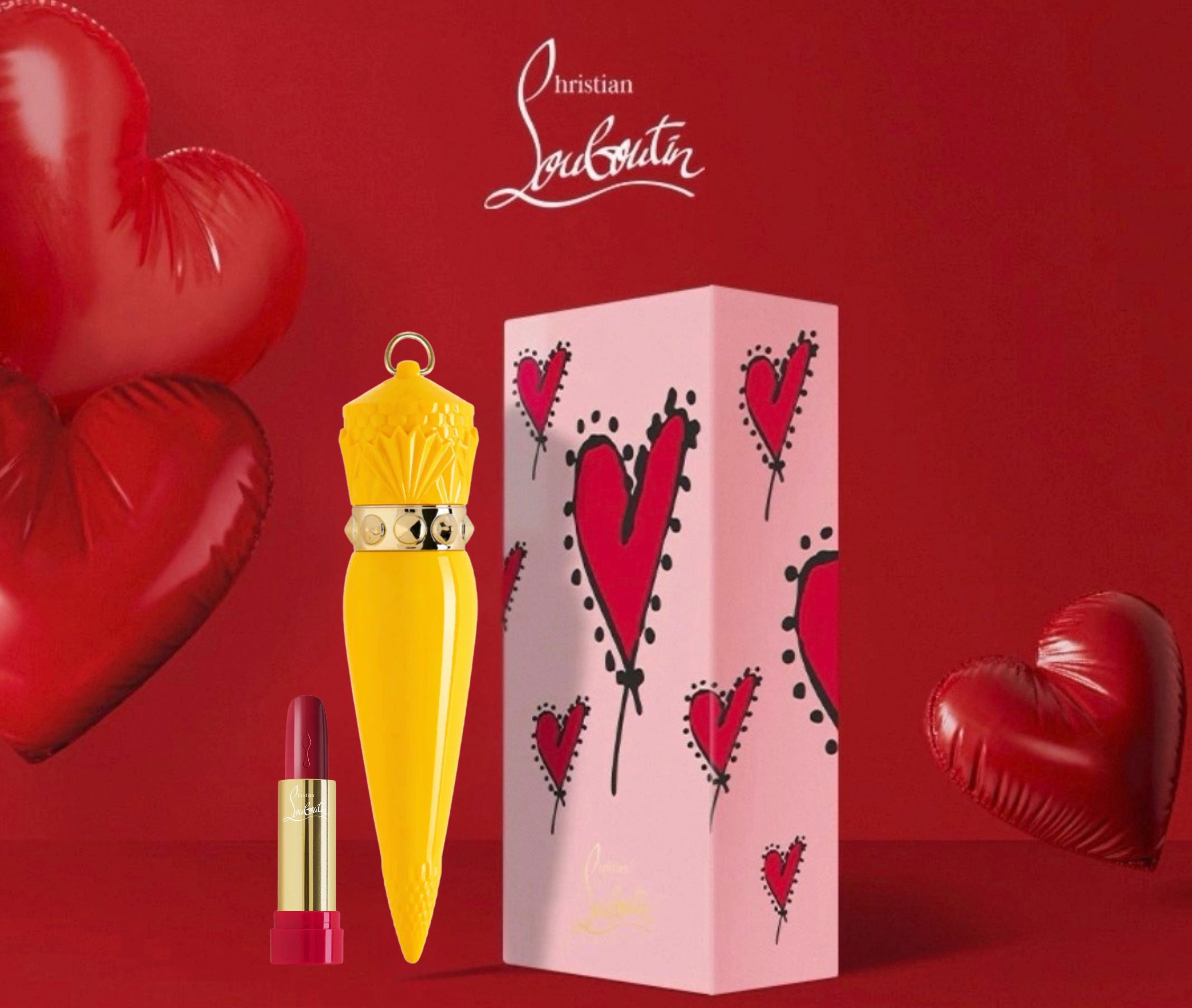 Christian Louboutin Rouge Louboutin SooooO… Glow - Lipstick refill And Yellow Case Rouge
Louboutin 001G