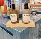 LOEWE Soap Bottle Holder – Wooden Double Slot