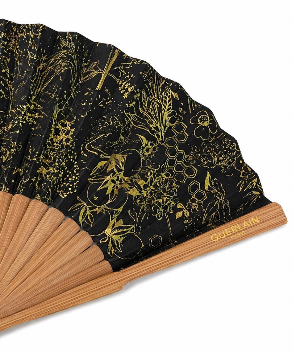 Guerlain Wooden Hand Fan – Limited Edition (Size M)