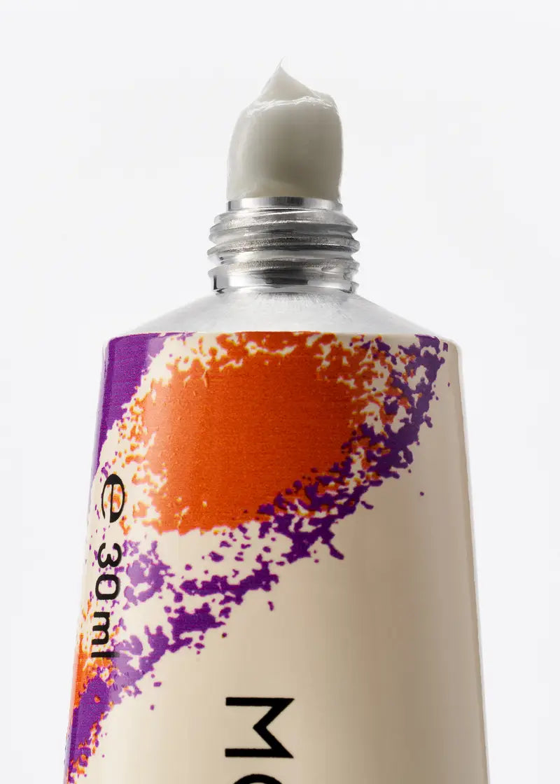 BYREDO Mojave Ghost Limited Edition Hand Cream 30ML close-up – luxury moisturizing cream texture, artistic limited-edition packaging. Original BYREDO skincare at Exquisite.