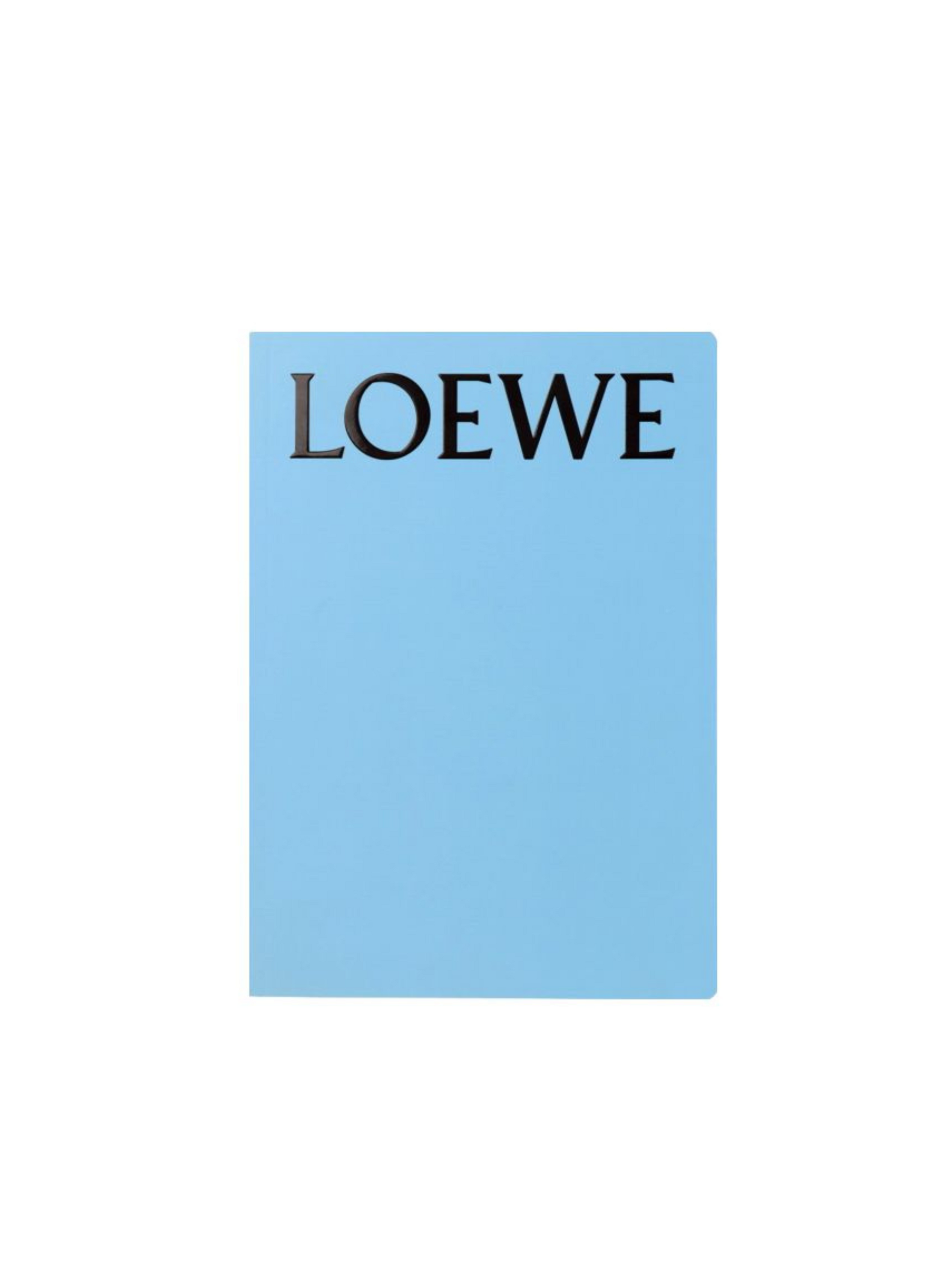 LOEWE ცისფერი რვეული