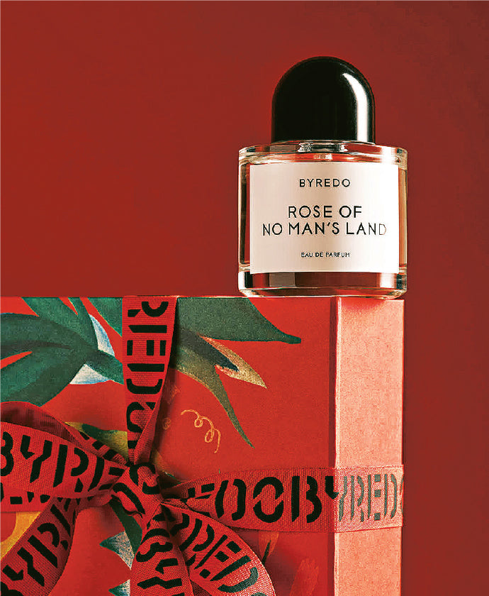 BYREDO Rose of No Man’s Land Eau de Parfum 50მლ – ლიმიტირებული სასაჩუქრე სეტი ვარდისფერი ქეისით

