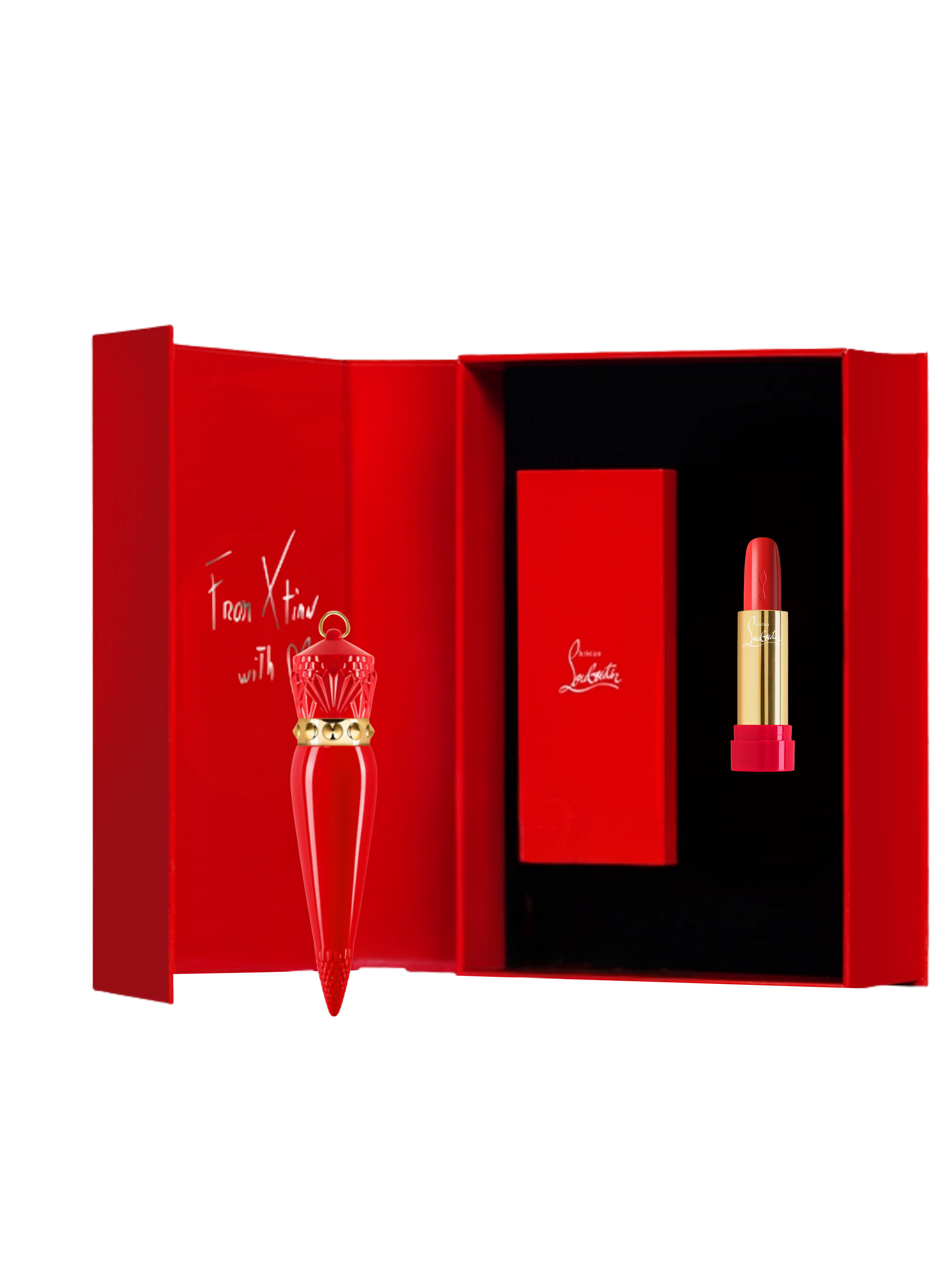 Christian Louboutin Rouge Louboutin SooooO… Glow - Lipstick refill And Red Case - Mundo Red 003G
