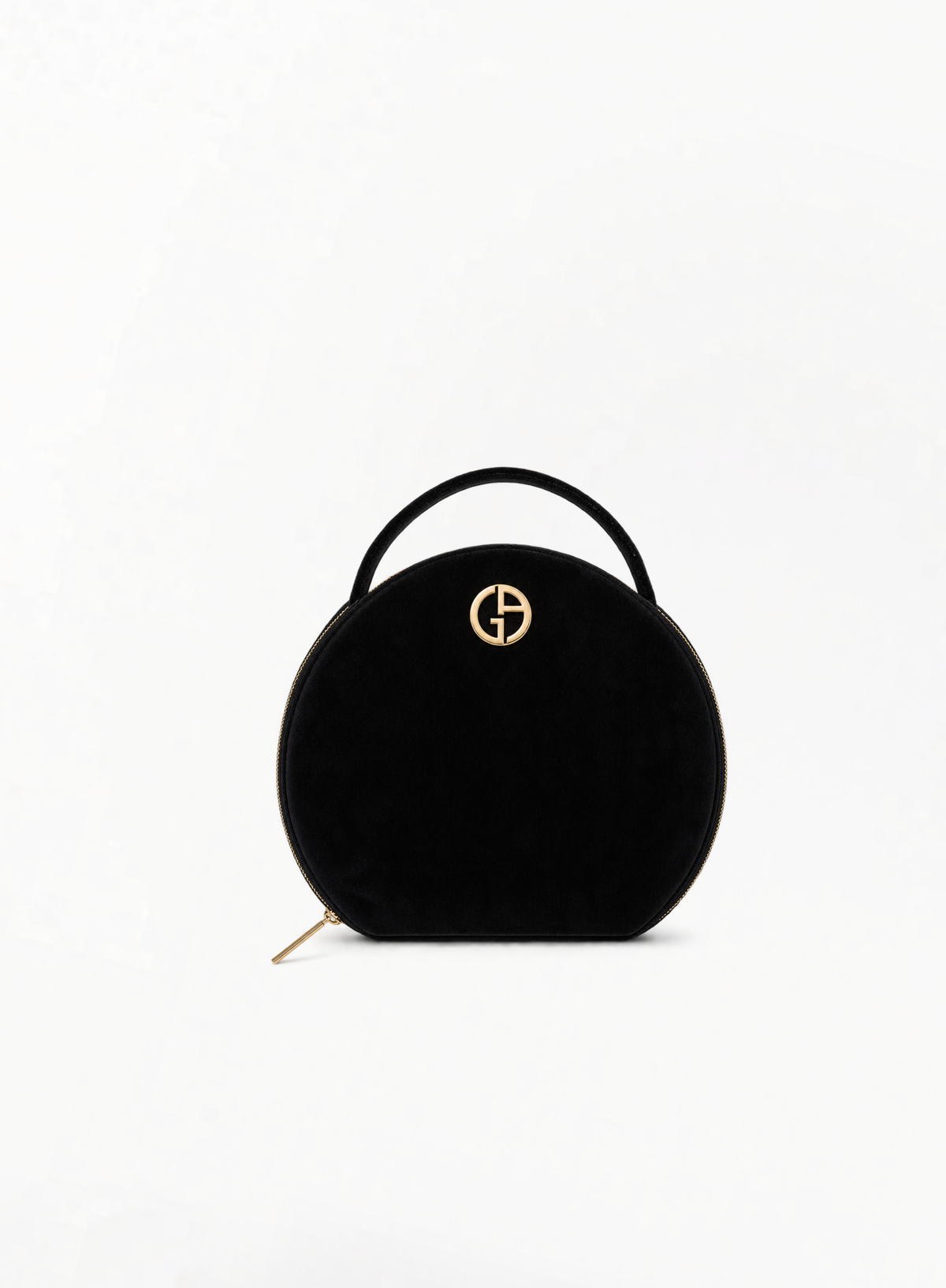GIORGIO ARMANI მრგვალი კოსმეტიკის ჩანთა 18.5x7x20სმ