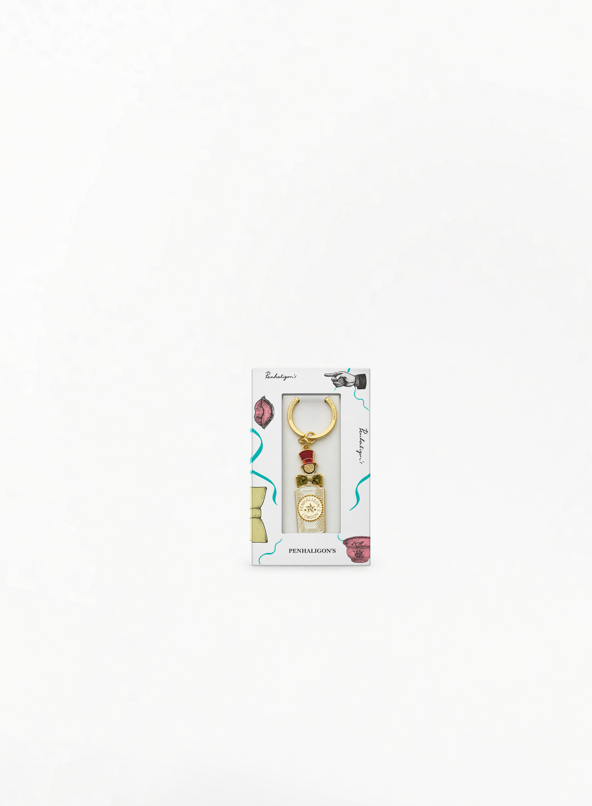 PENHALIGON'S ლიმიტირებული პარფიუმის დიზაინის გასაღების საკიდი